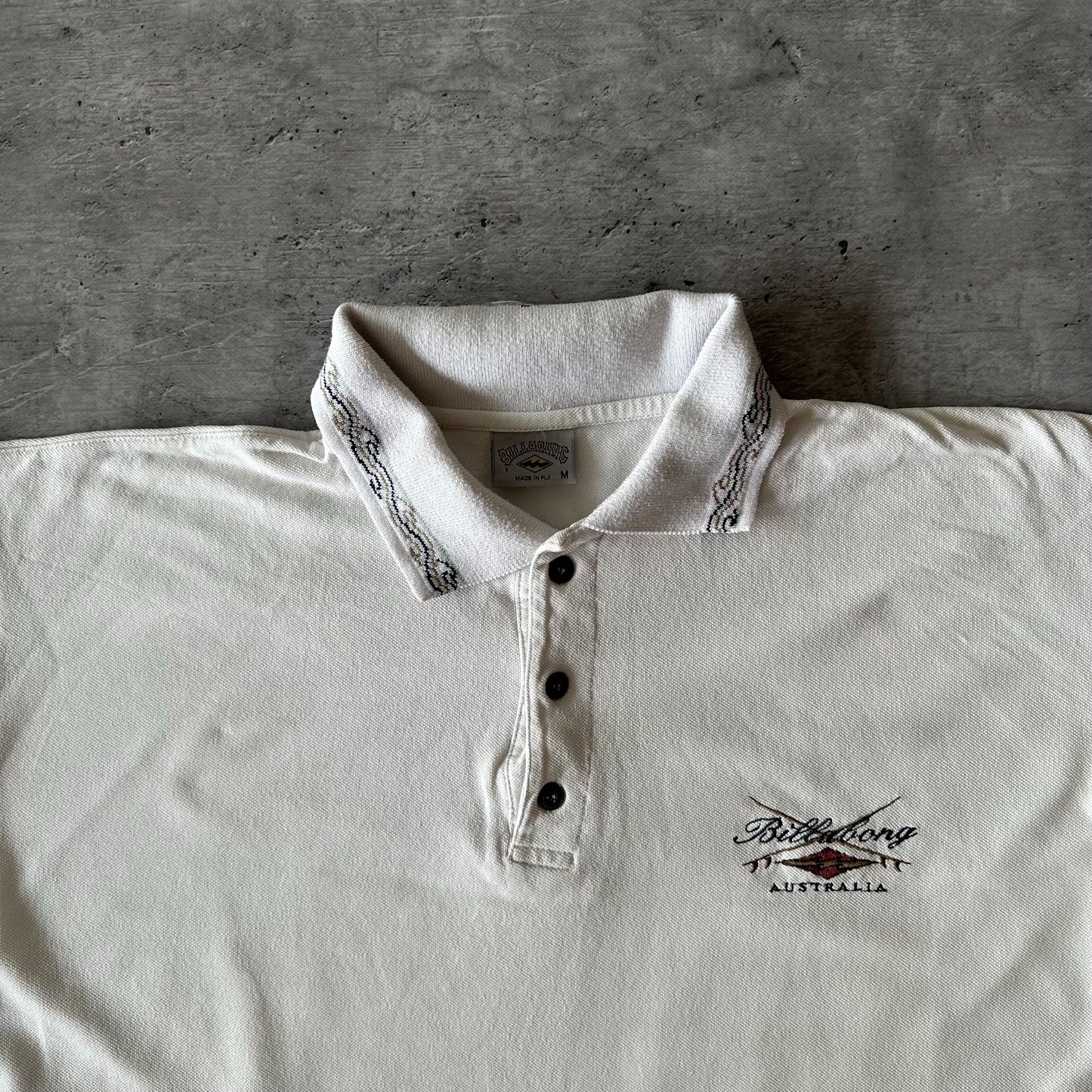 Vintage Billabong 'Made in Fiji' Longsleeve Polo