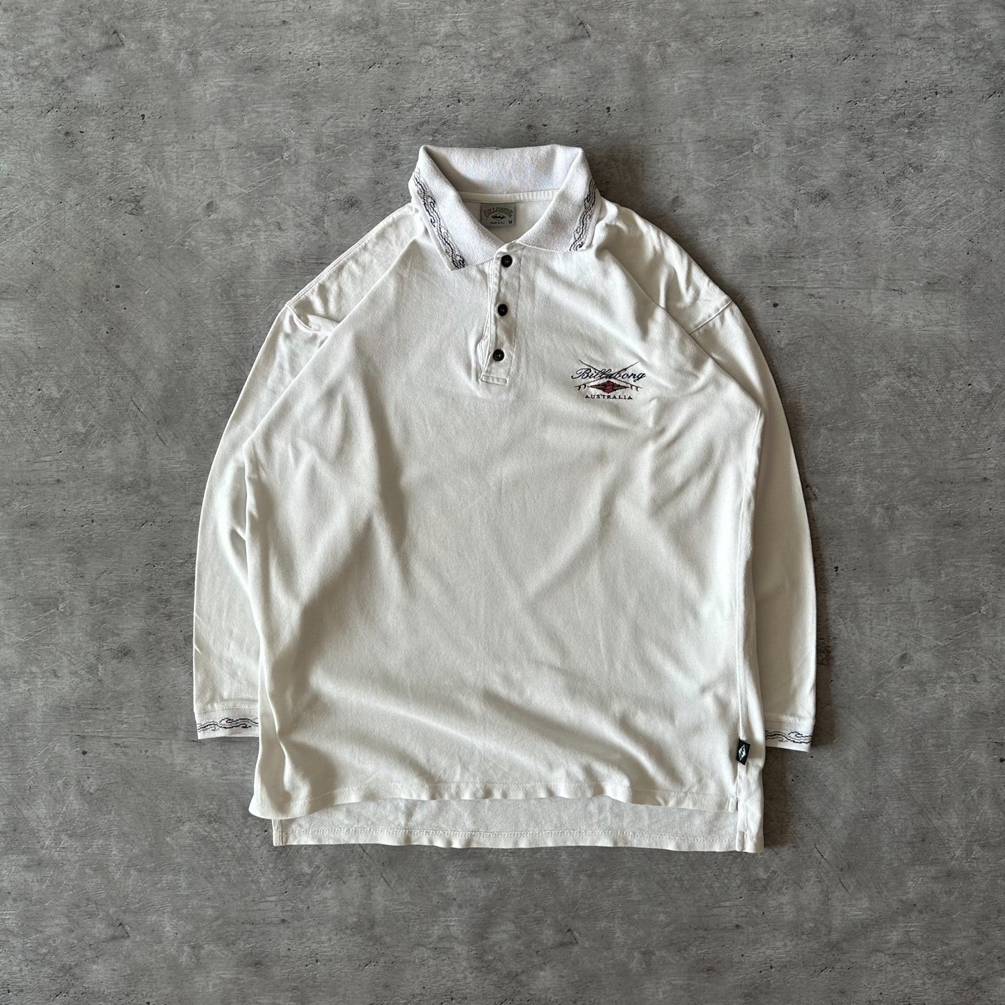 Vintage Billabong 'Made in Fiji' Longsleeve Polo