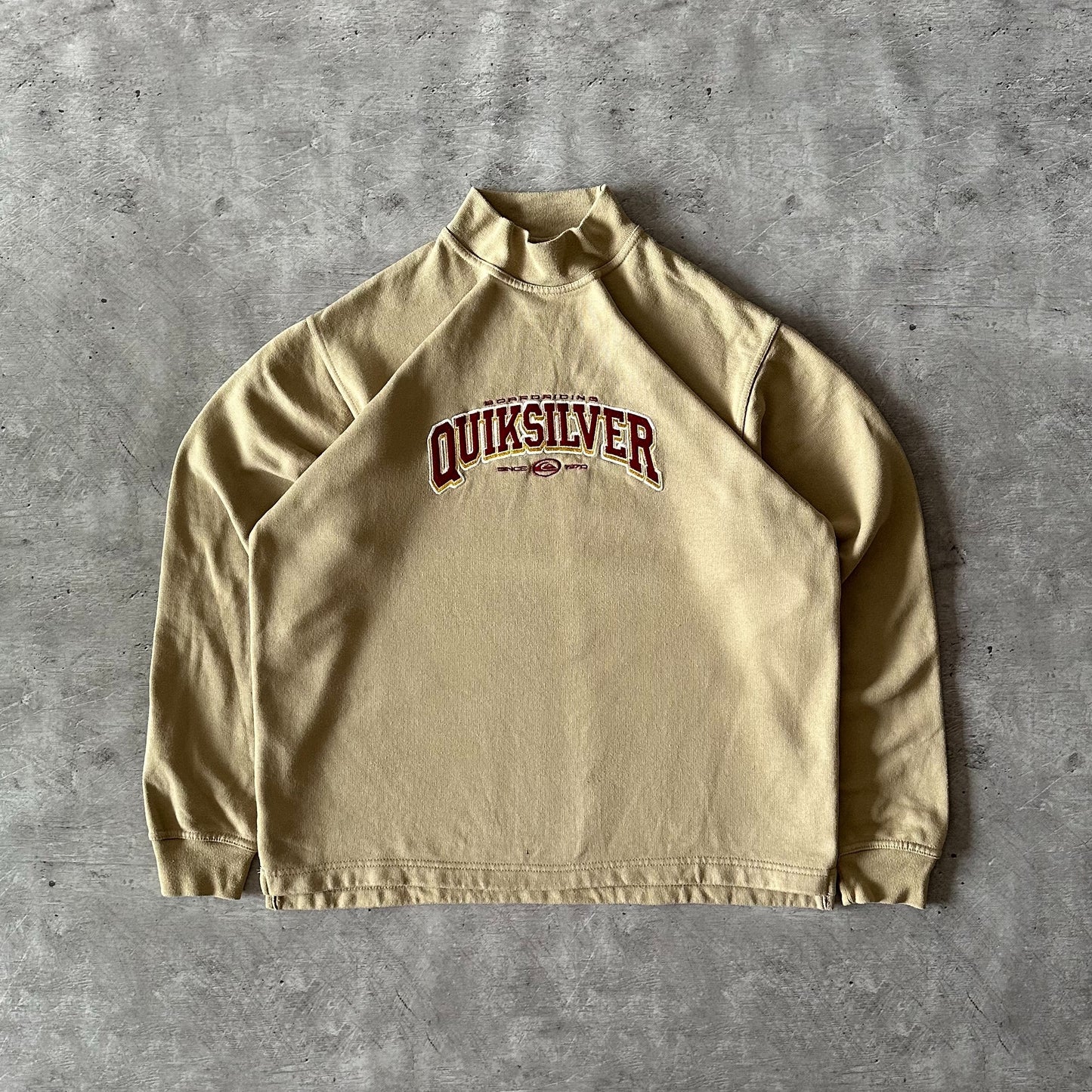 Vintage Quiksilver Mock Neck Sweater