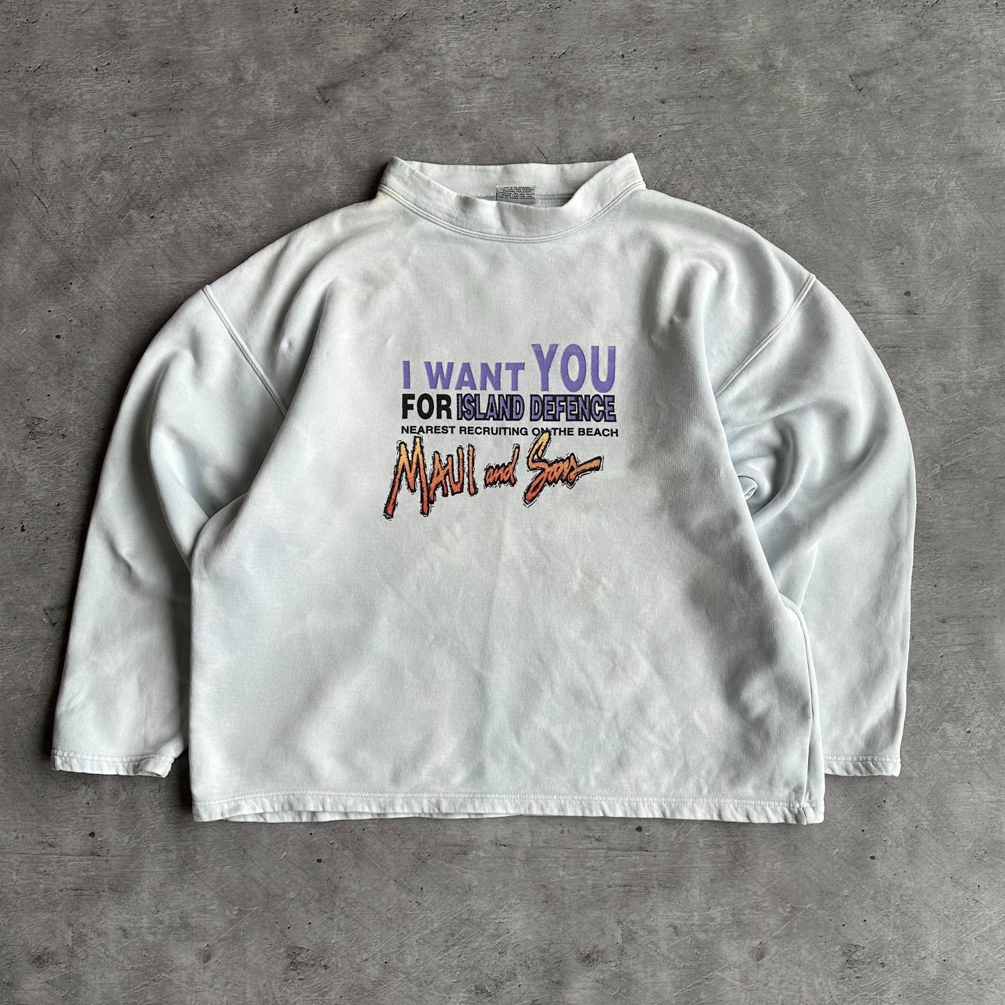 Vintage Maui & Sons Crewneck Sweater