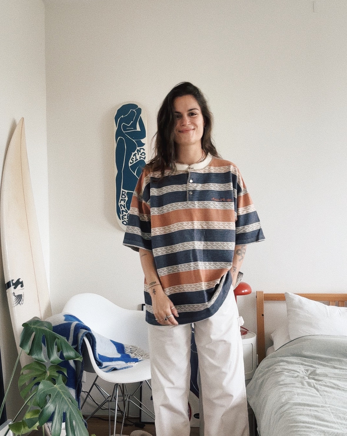 Vintage Ocean Pacific Henley Tee