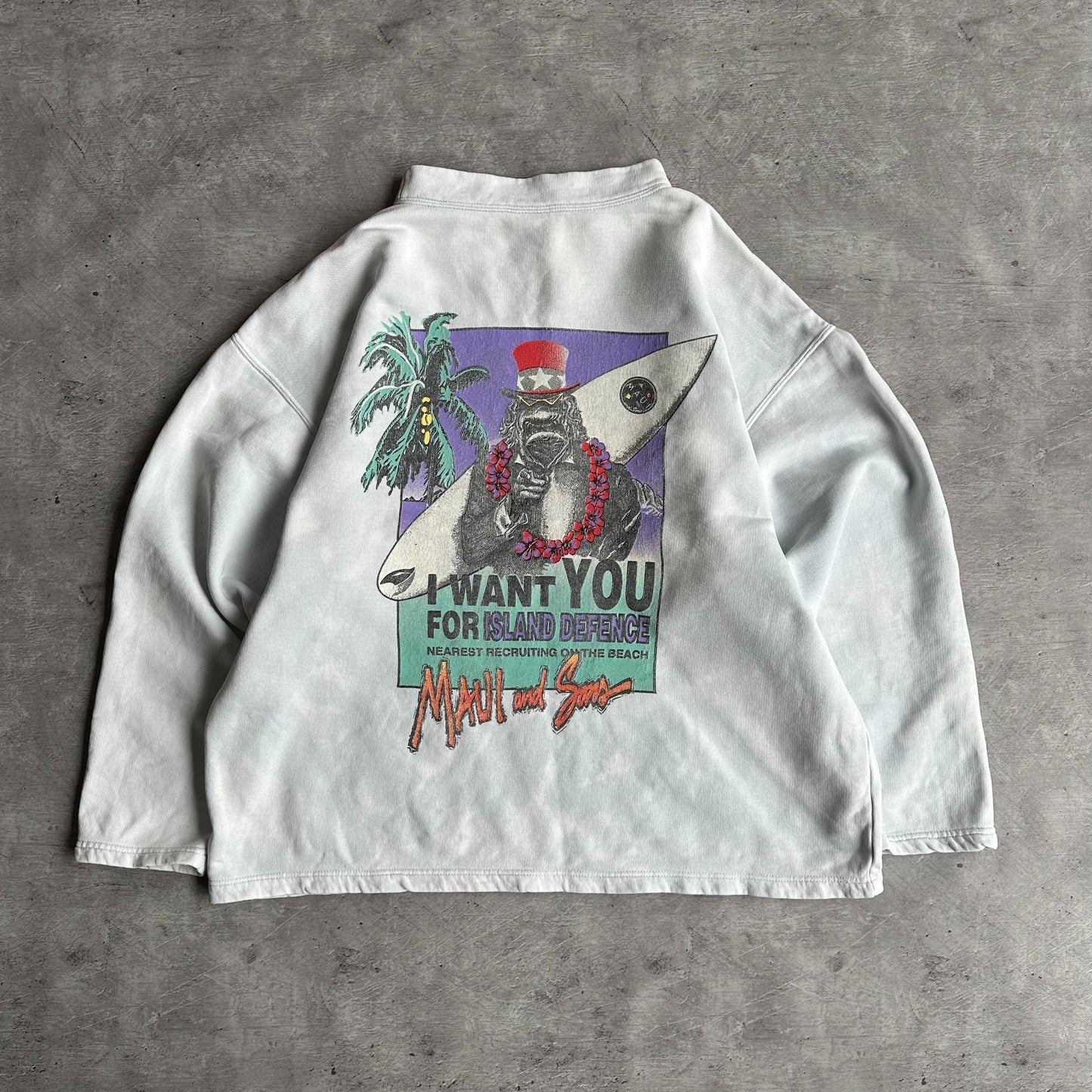 Vintage Maui & Sons Crewneck Sweater