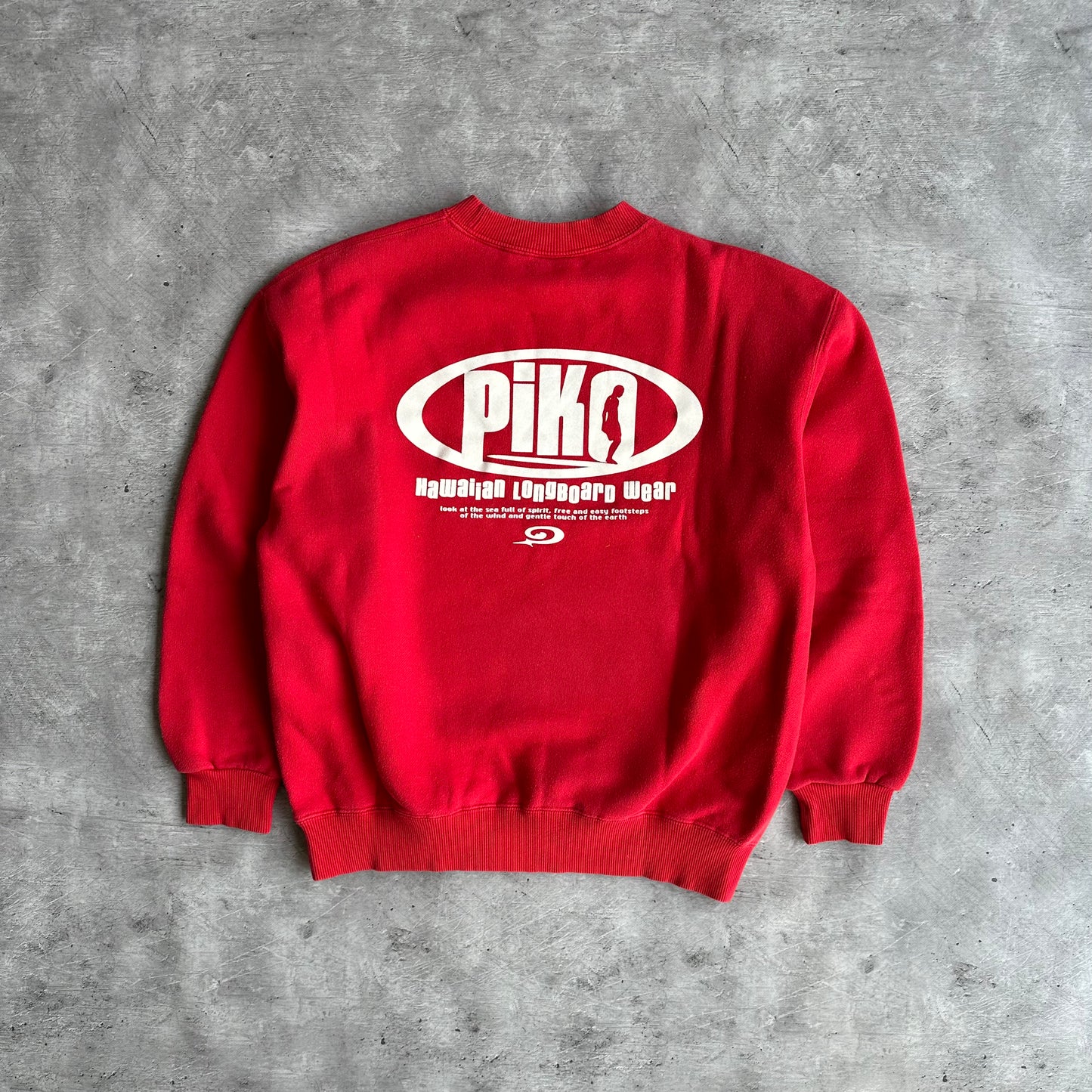 RARE Vintage Piko Hawaiian Longboard Wear Crewneck