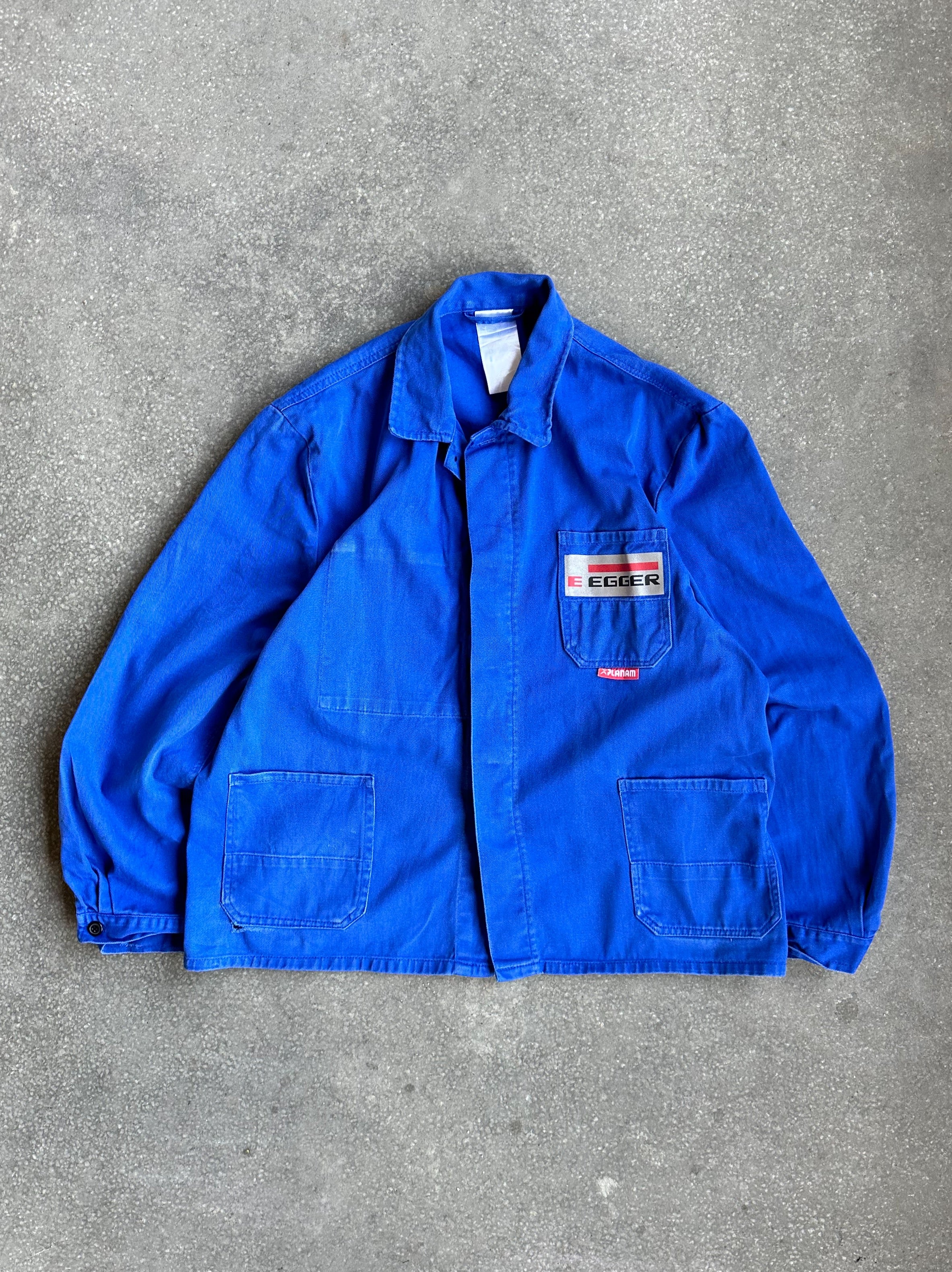 Vintage European Egger Workwear Jacket - Medium/Large