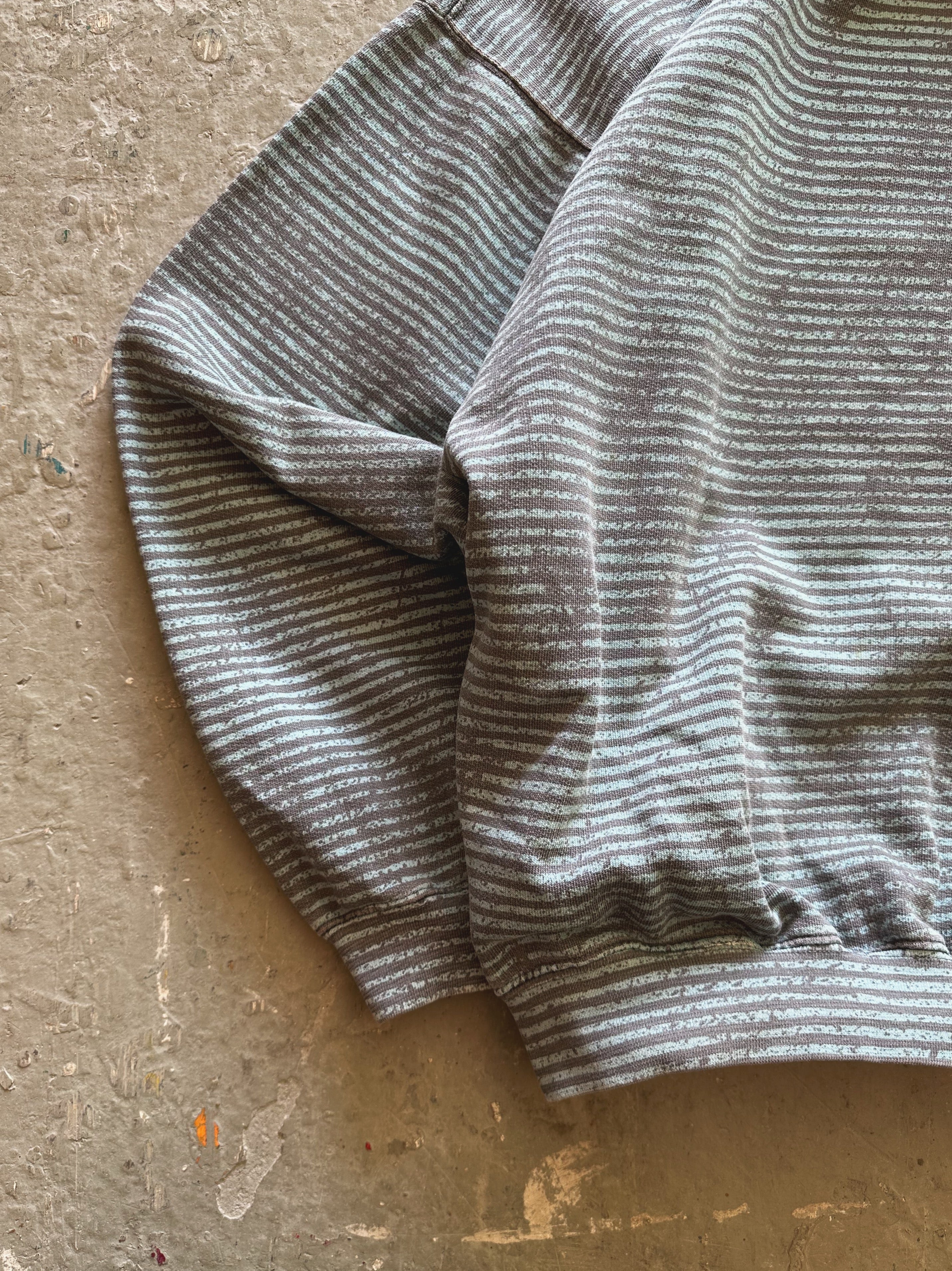 RARE 1980s USED & ABUSED Vintage Quiksilver Crewneck Sweater - Large