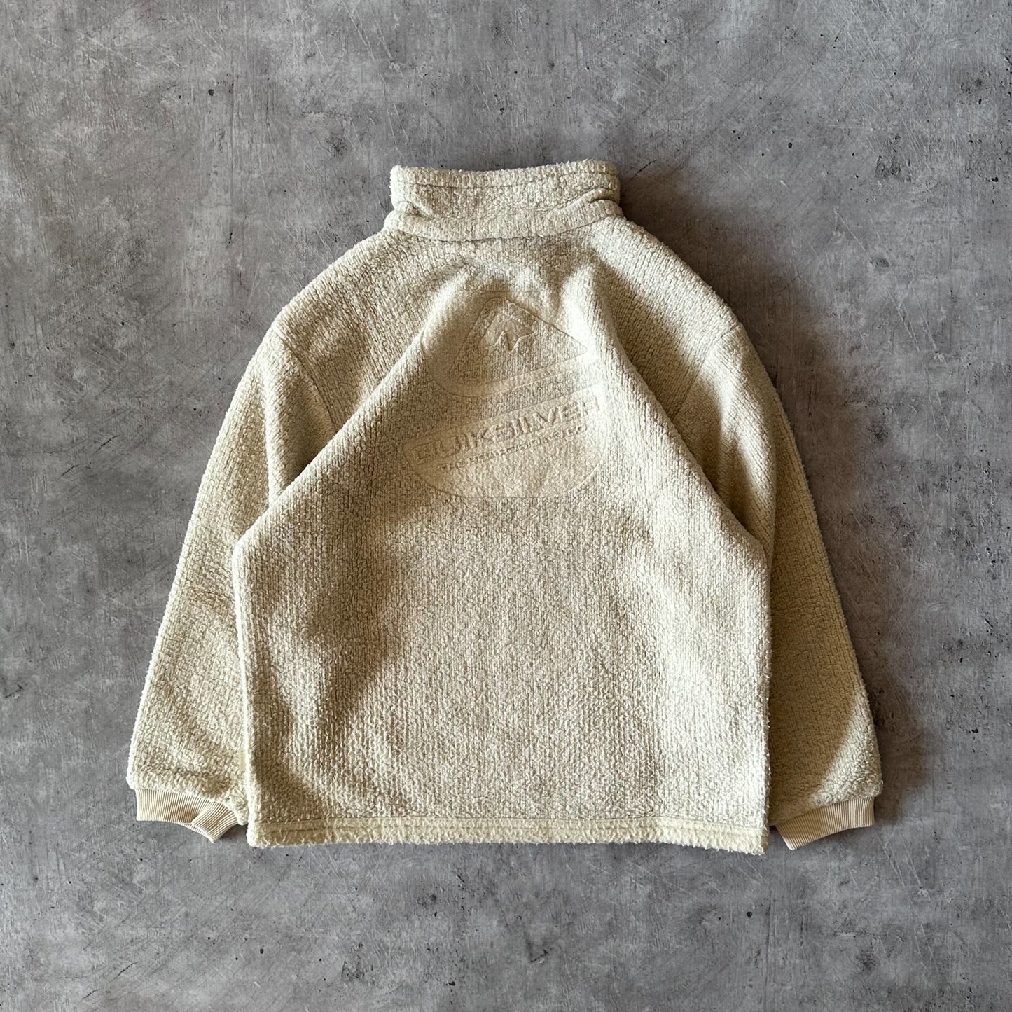 Vintage Quiksilver Teddy Half-Zip Sweater