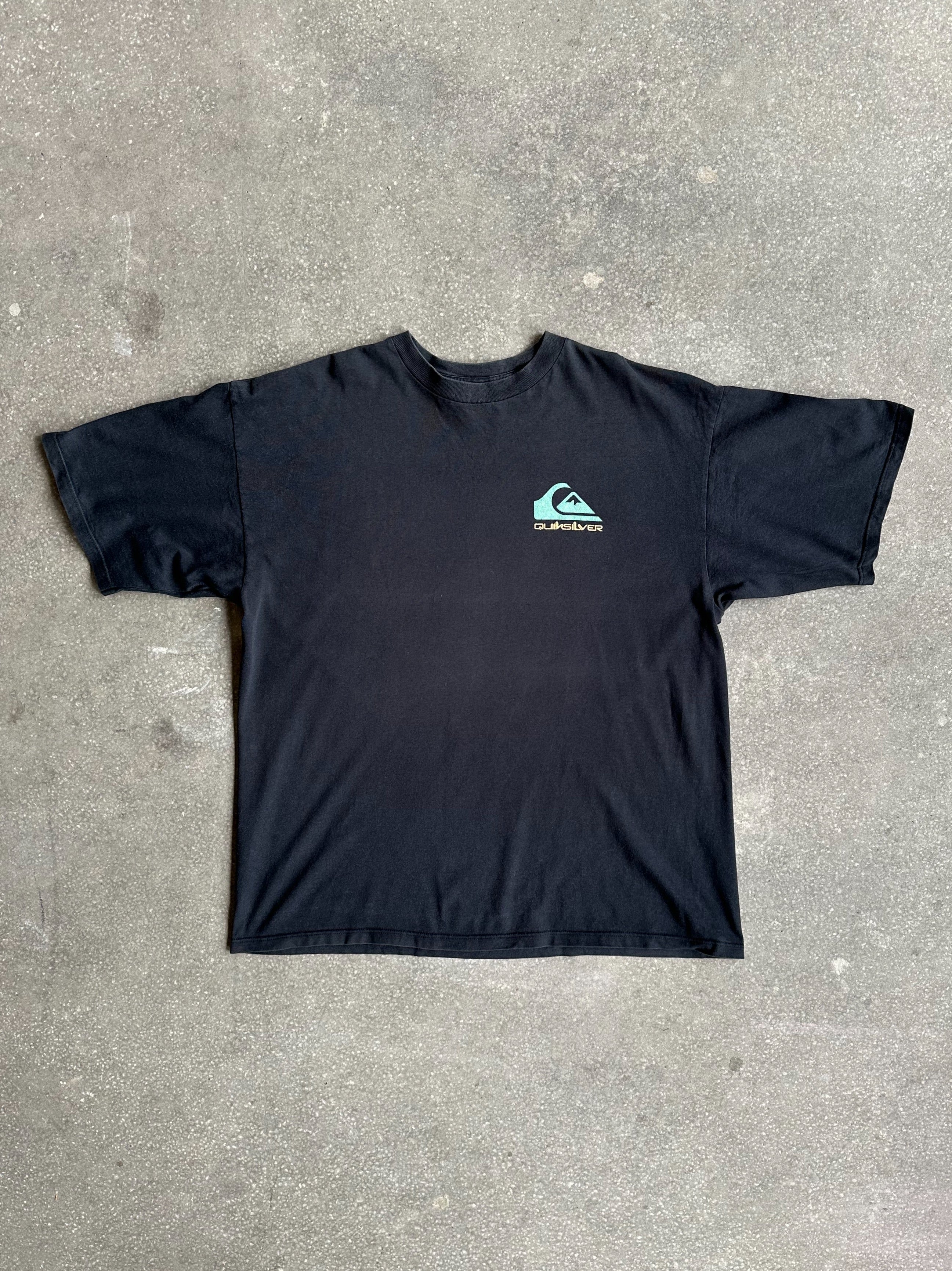 Vintage 1997 Single Stitched Quiksilver x Rietveld Tee - Large