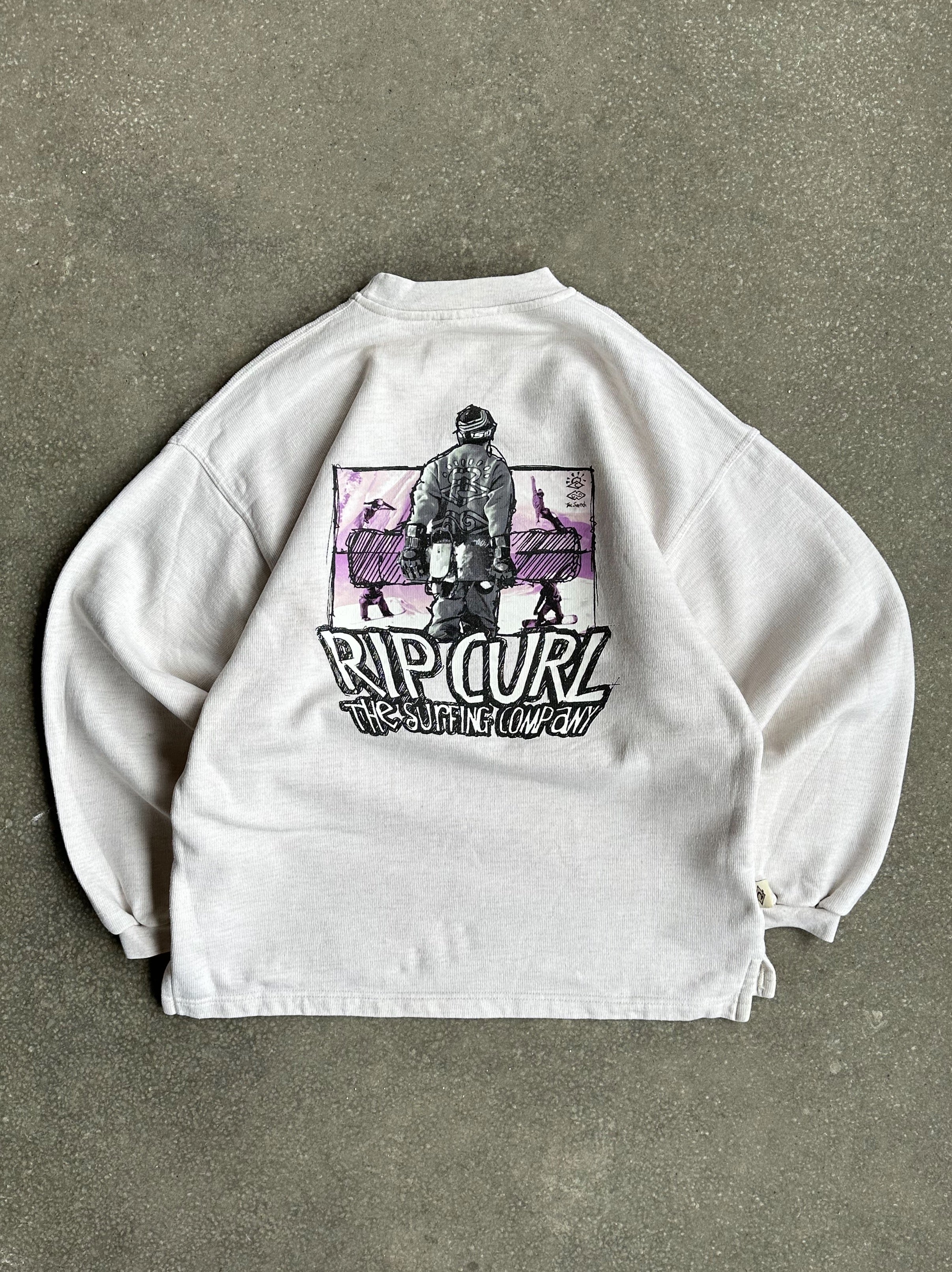 Vintage Rip Curl Crewneck - Small/Medium