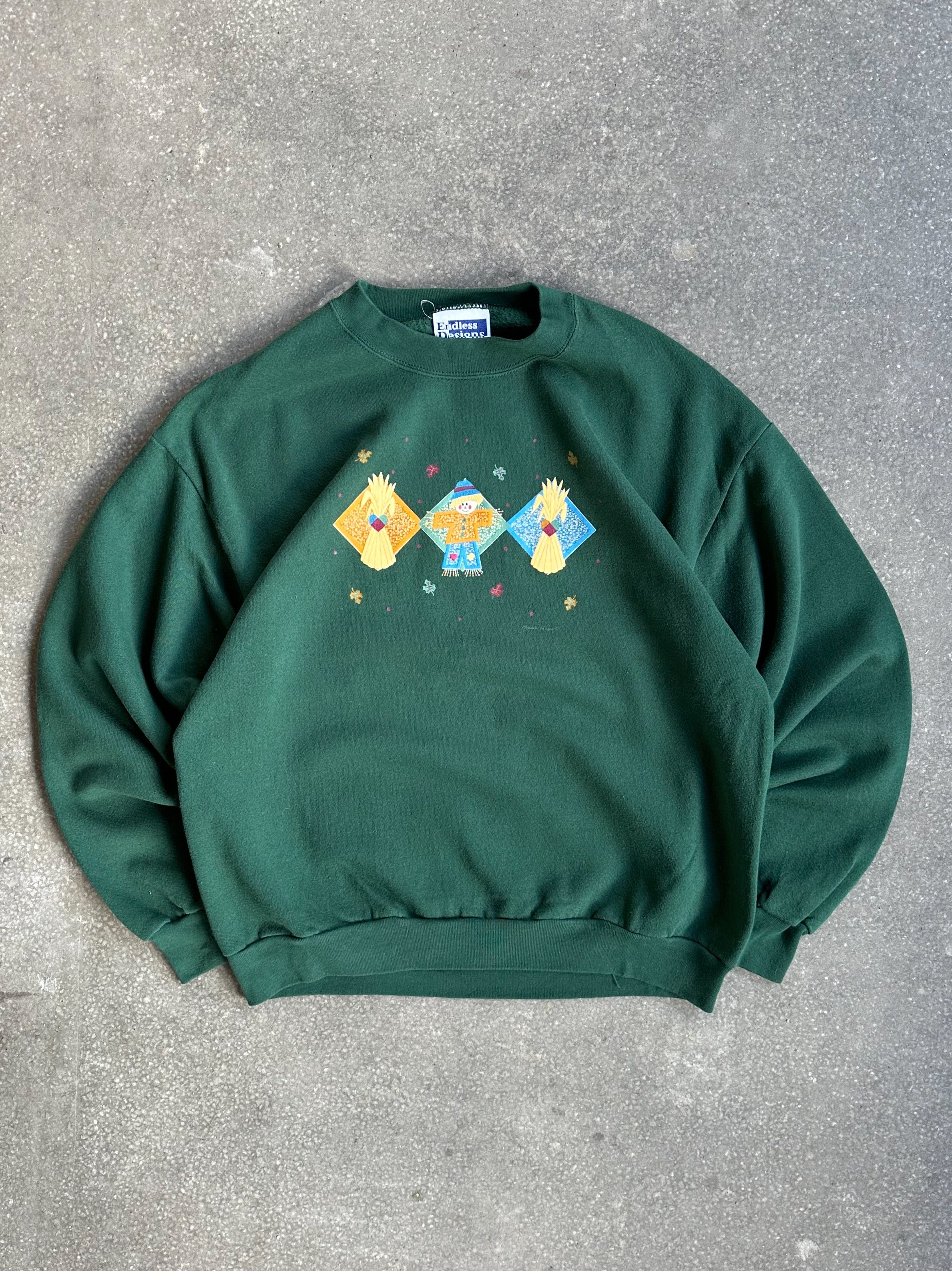 Vintage Autumn Crewneck - Medium/Large