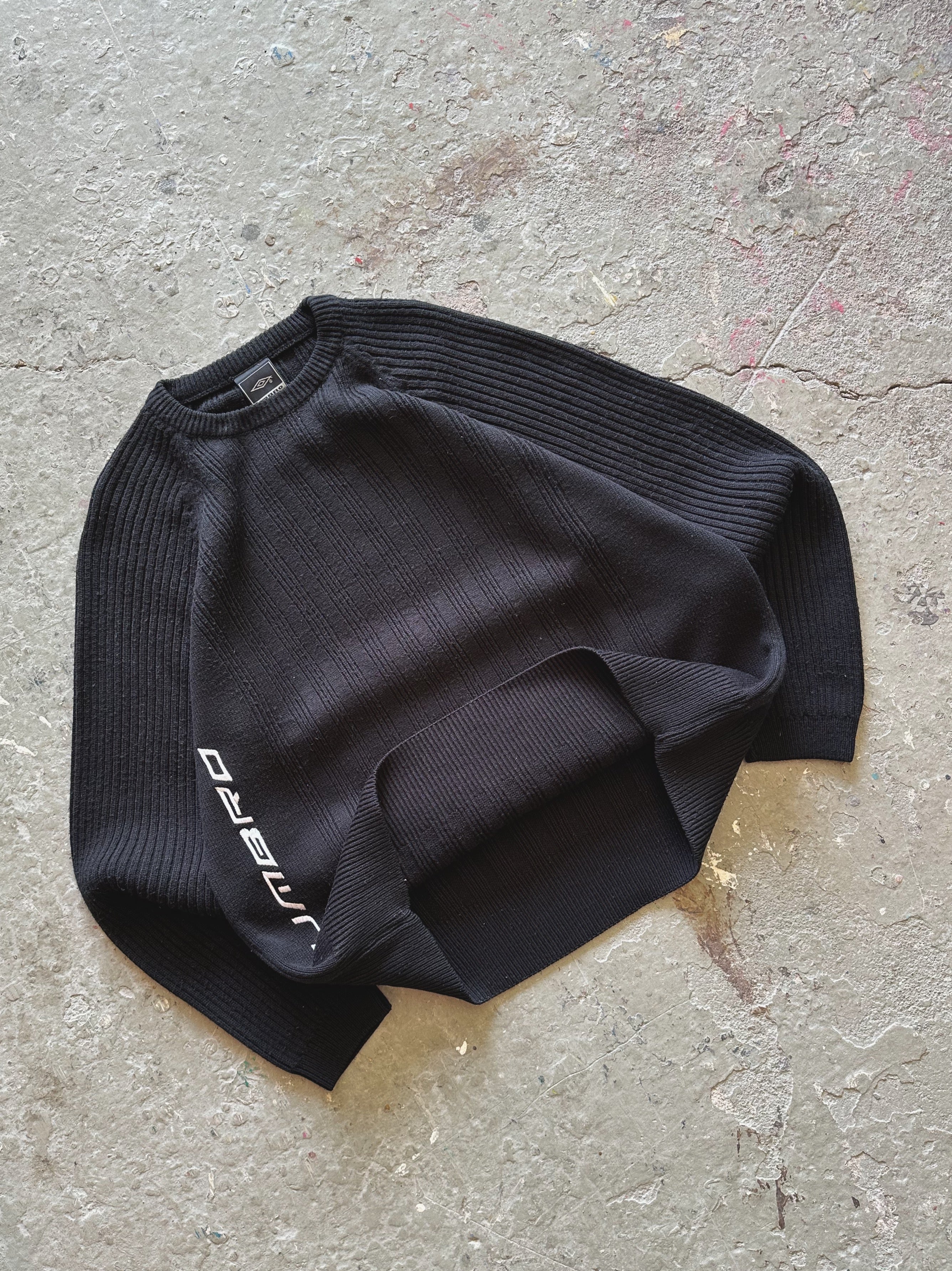 Vintage Umbro Knitted Sweater - Large
