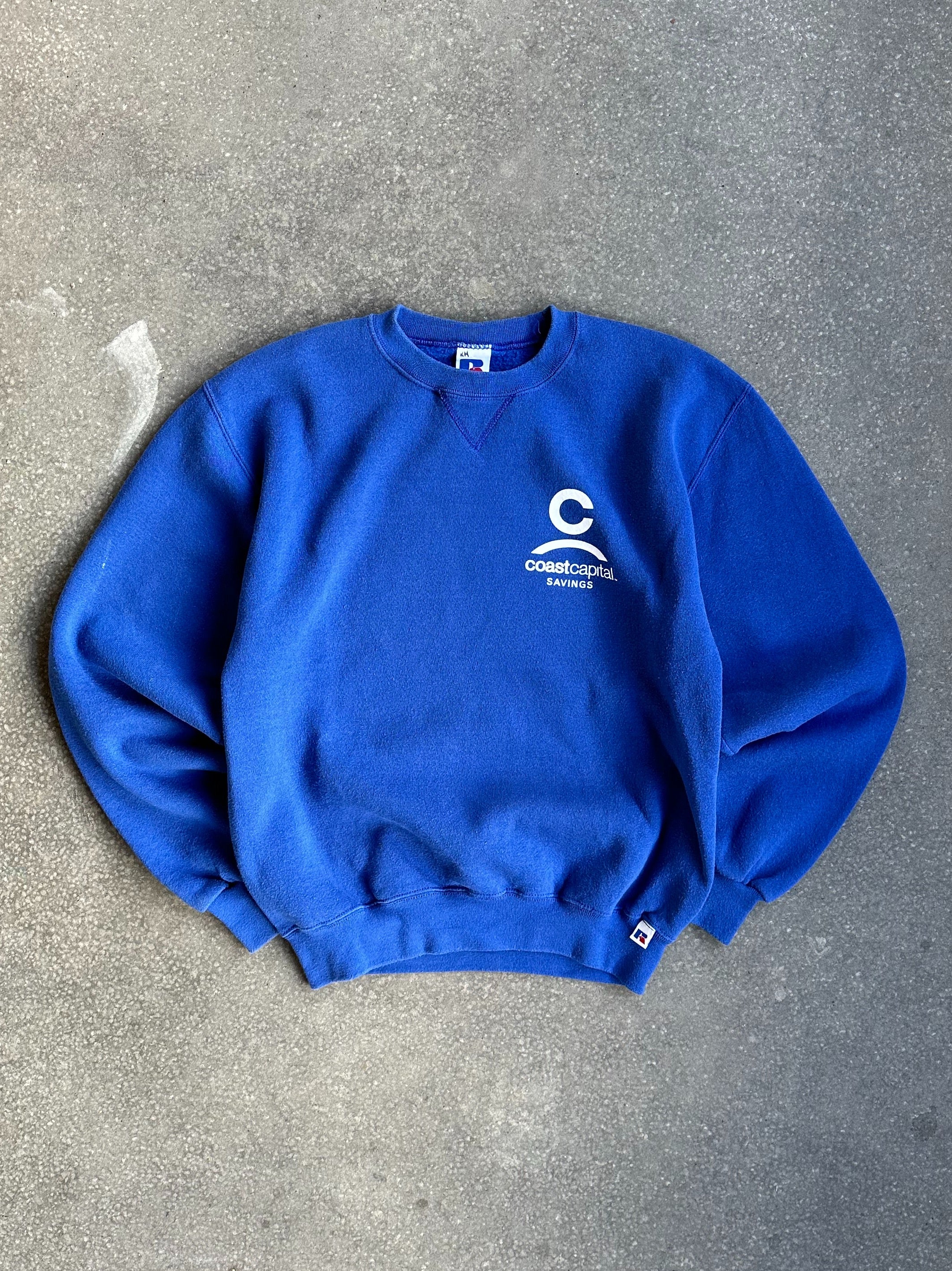Vintage Coast Capital Savings Crewneck - Small