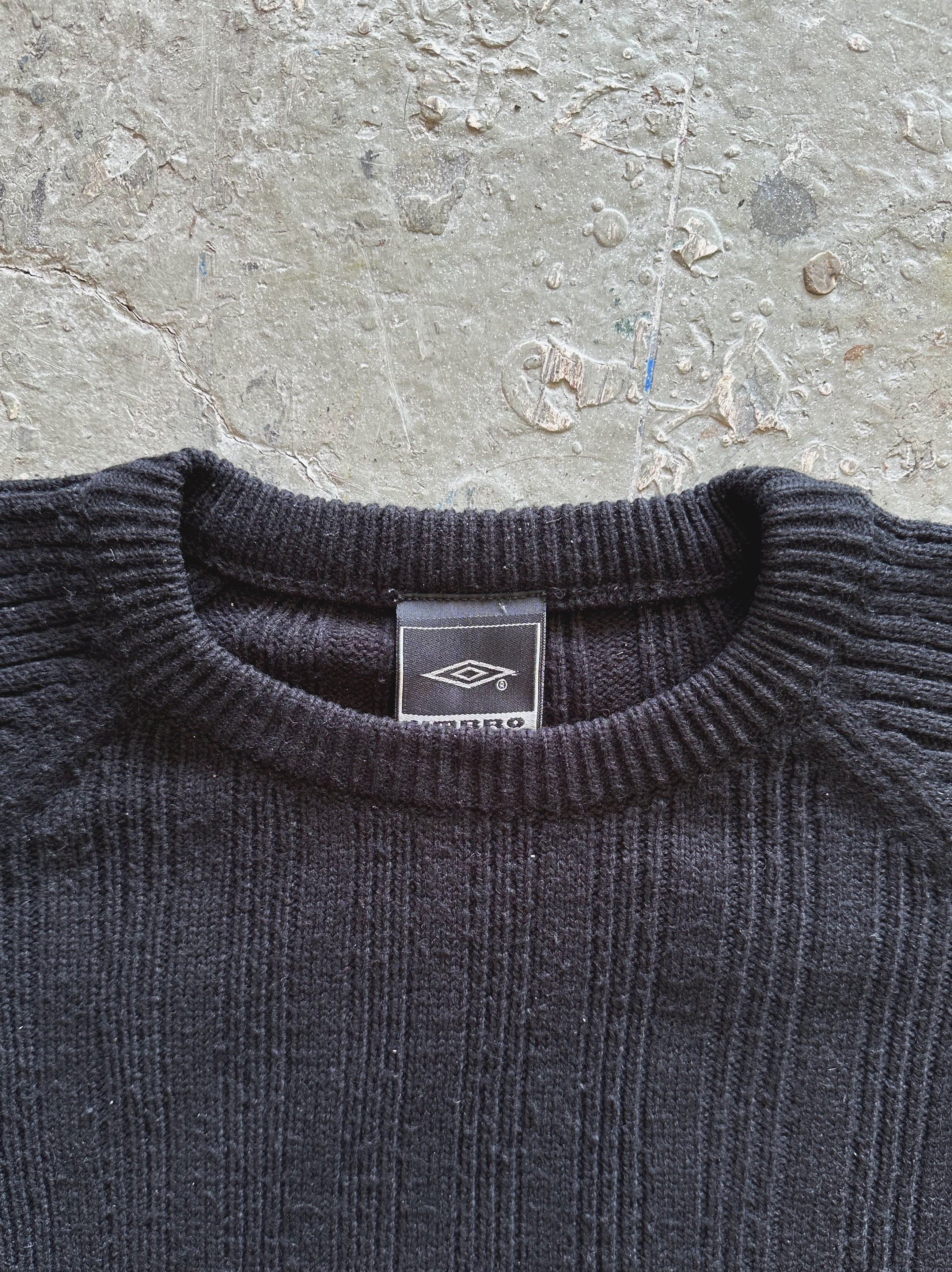 Vintage Umbro Knitted Sweater - Large