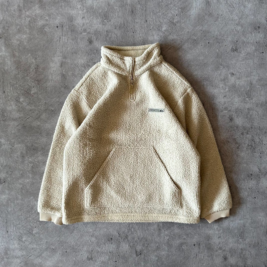 Vintage Quiksilver Teddy Half-Zip Sweater