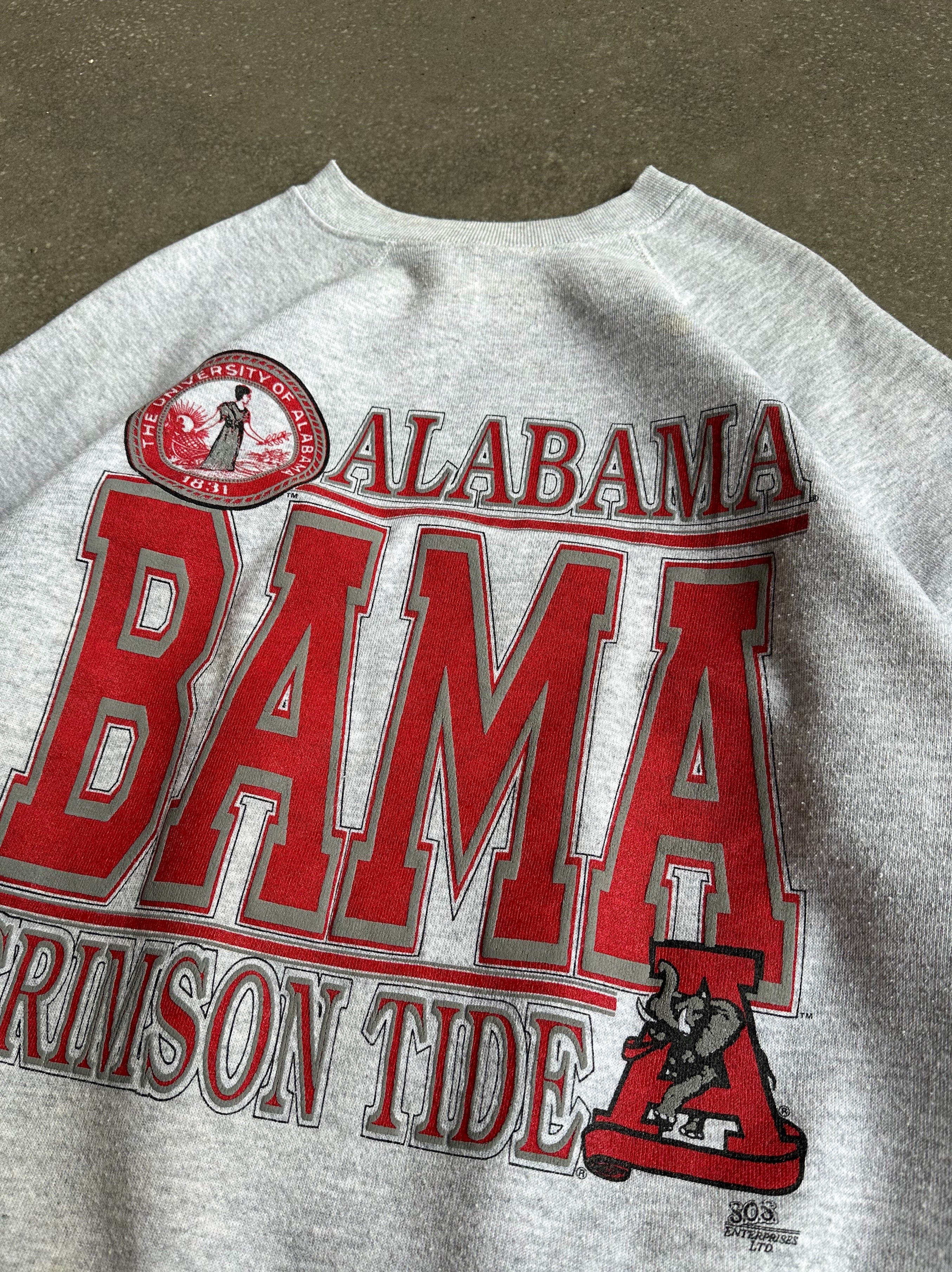 Vintage Made in USA Alabama Crewneck Sweater - Medium/Large