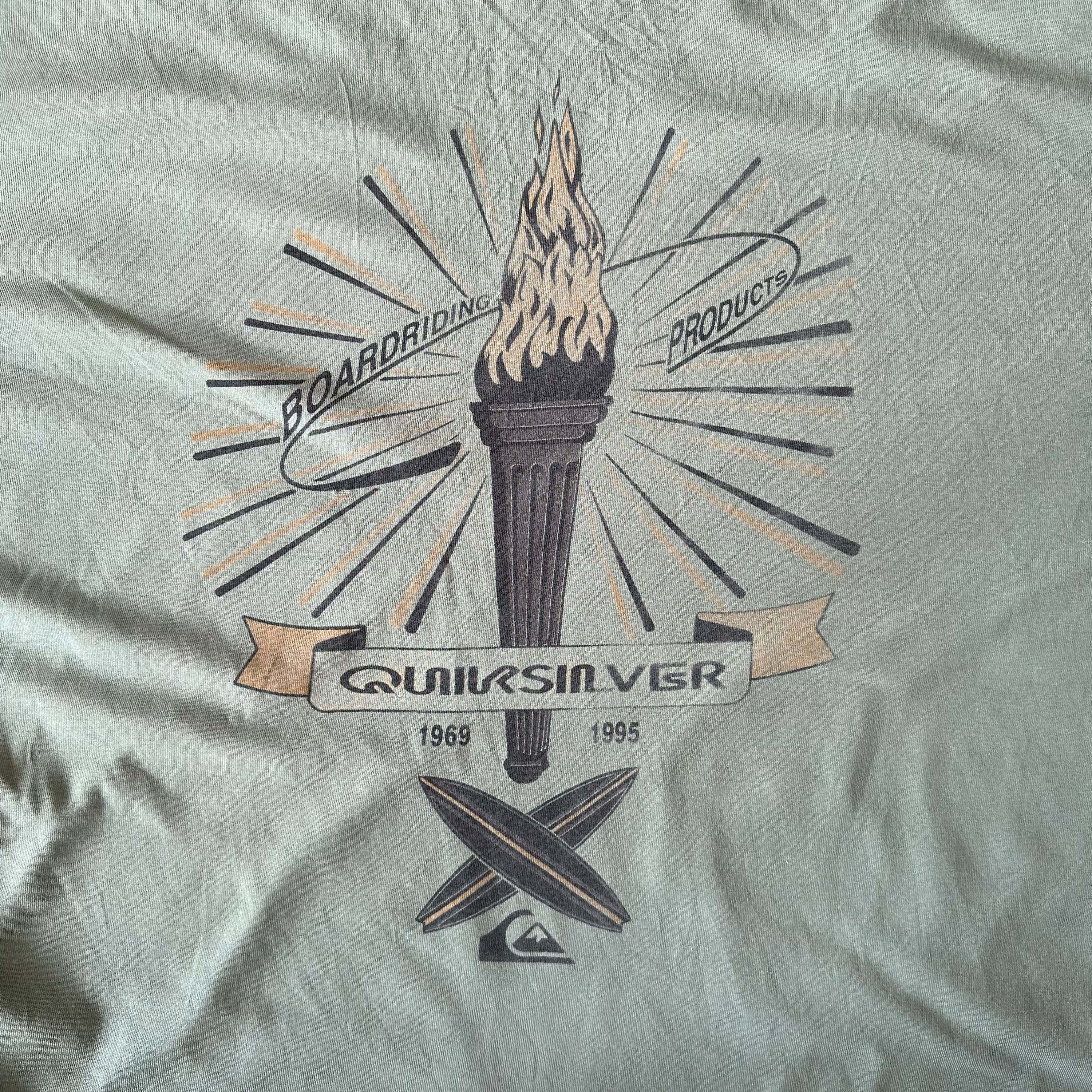 Vintage 1995 Quiksilver Tee - Large