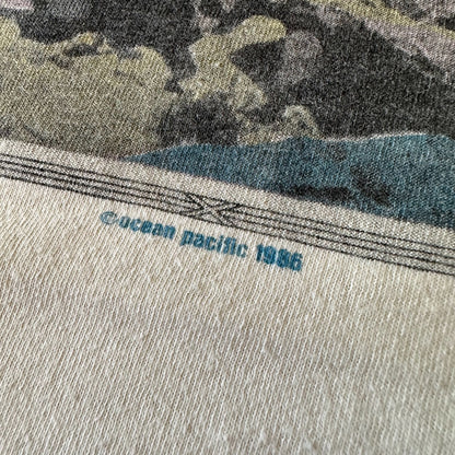 Vintage 1986 'Made in USA' Ocean Pacific Tee