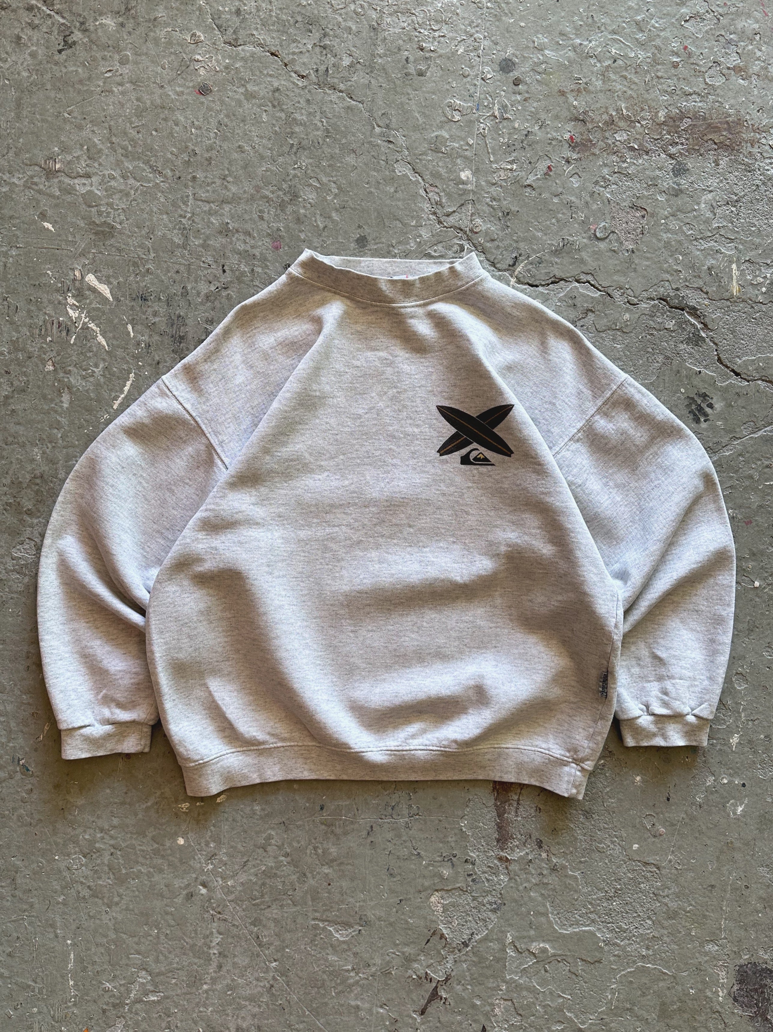 RARE Vintage 1995 Quiksilver Boxy Crewneck Sweater - Small
