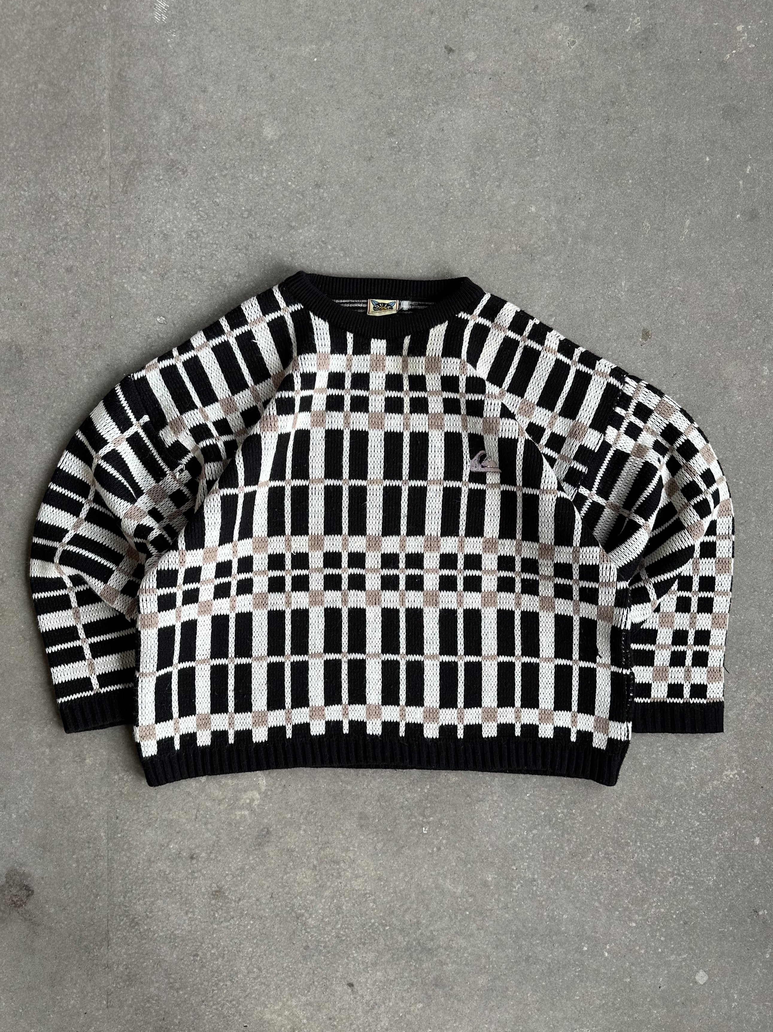 Vintage Quiksilver Knitted Sweater - Medium/Large