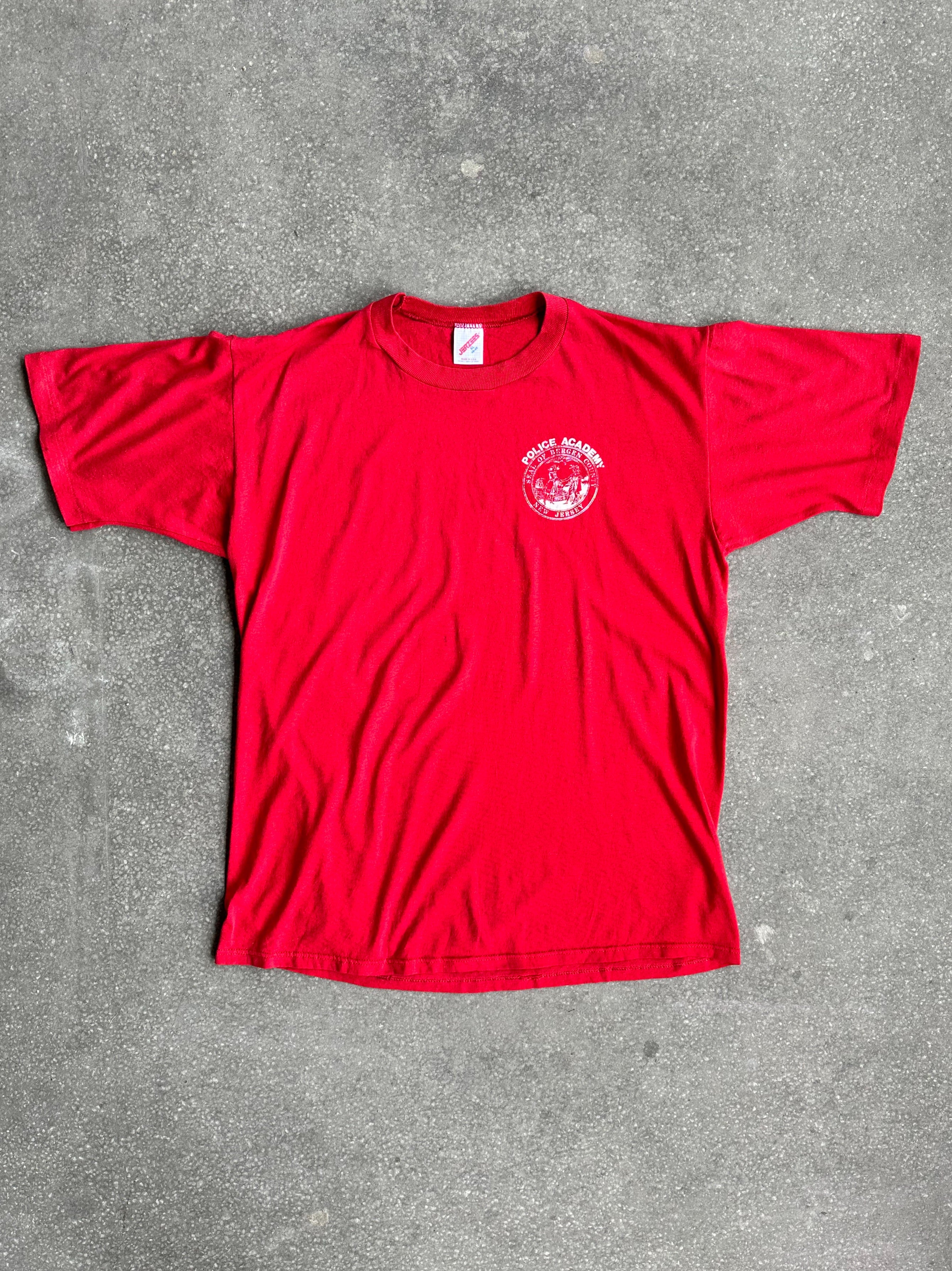 Vintage Made in USA Single Stitch Police Academy Tee - Extra Large