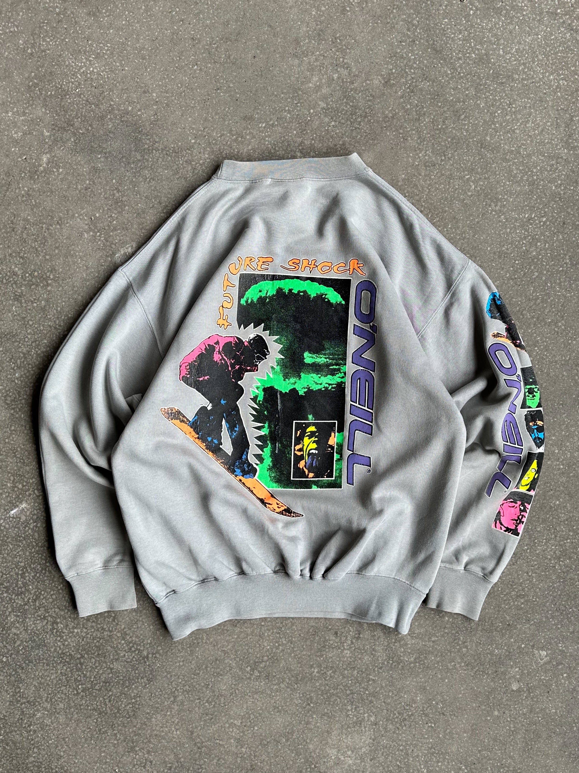 Vintage O'Neill Crewneck Sweater - Small/Medium