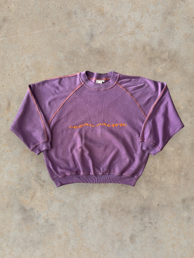 Vintage Ocean Pacific Crewneck Sweater - Medium