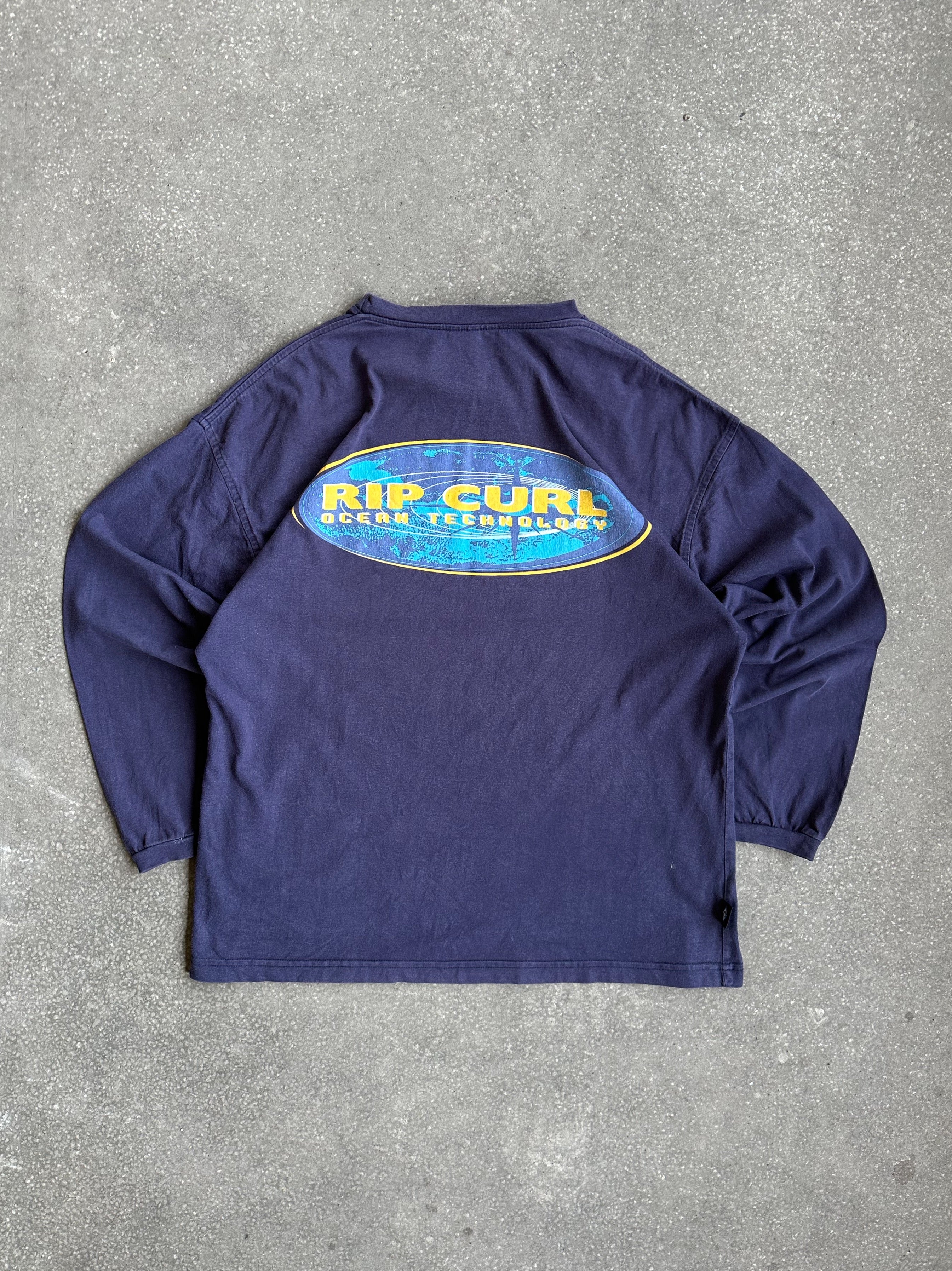 Vintage Rip Curl Longsleeve Tee - Medium