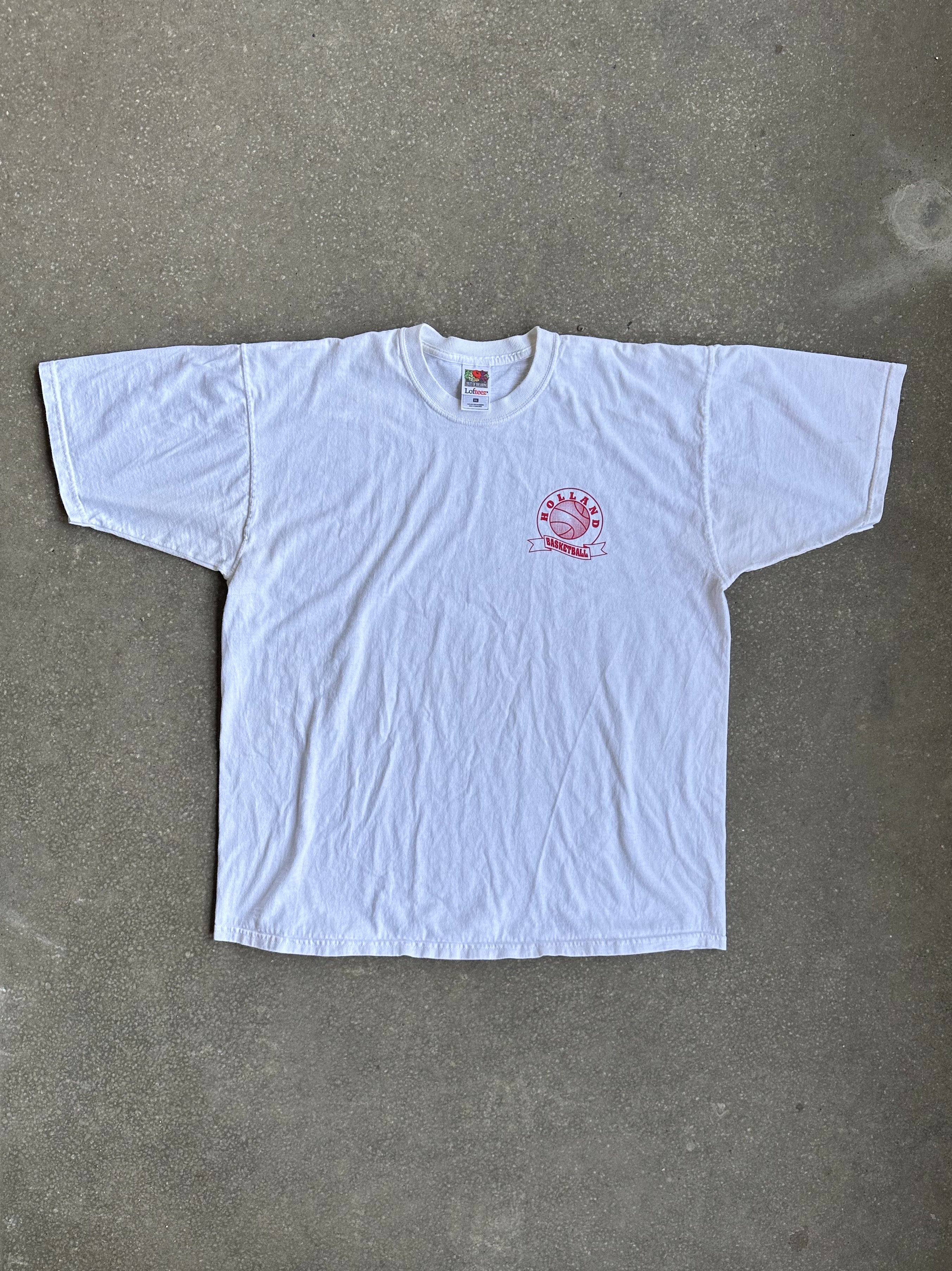Vintage Holland Basketball Tee - Extra Large