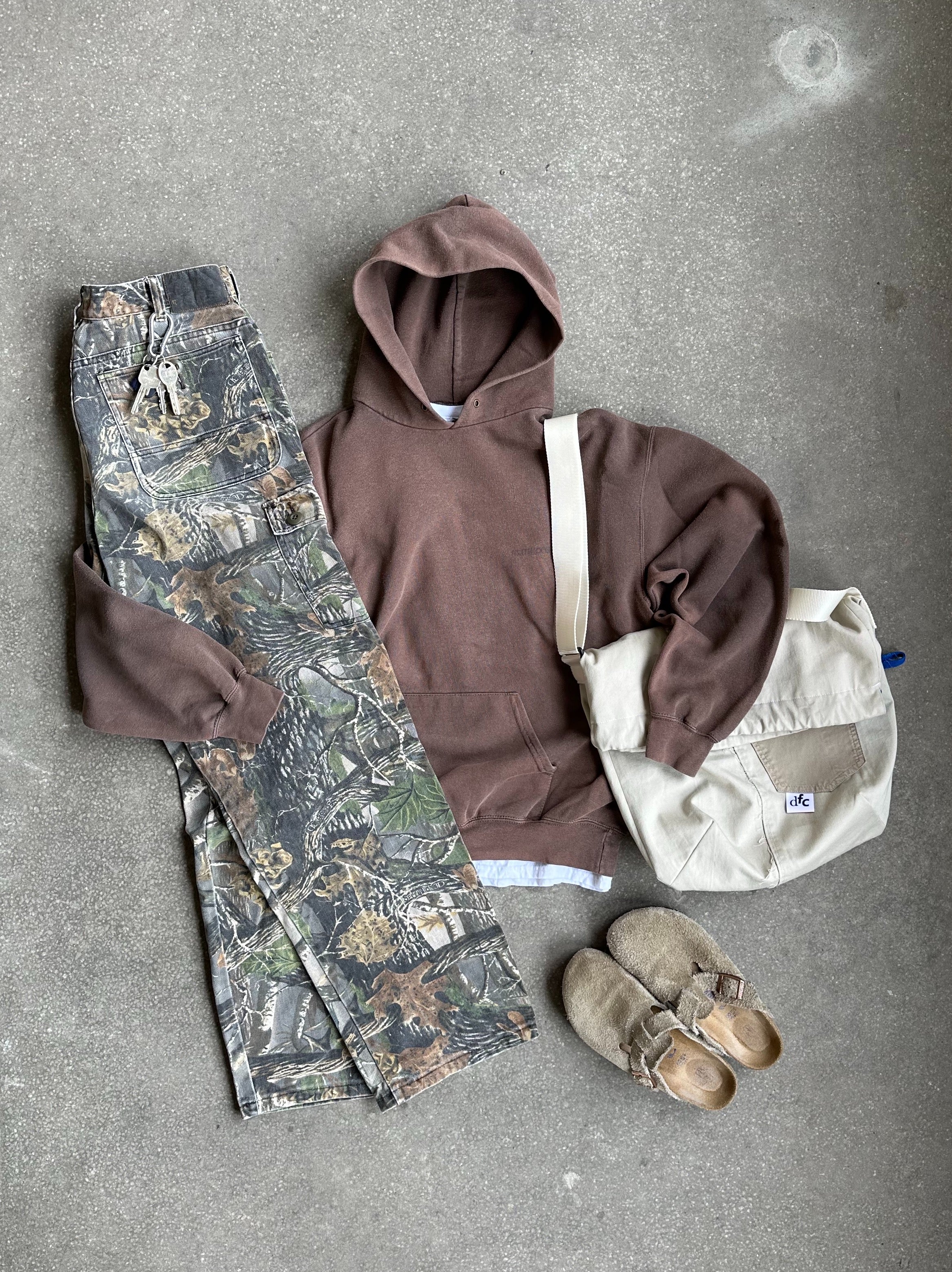 Vintage Sunfaded Hoodie - Small/Medium