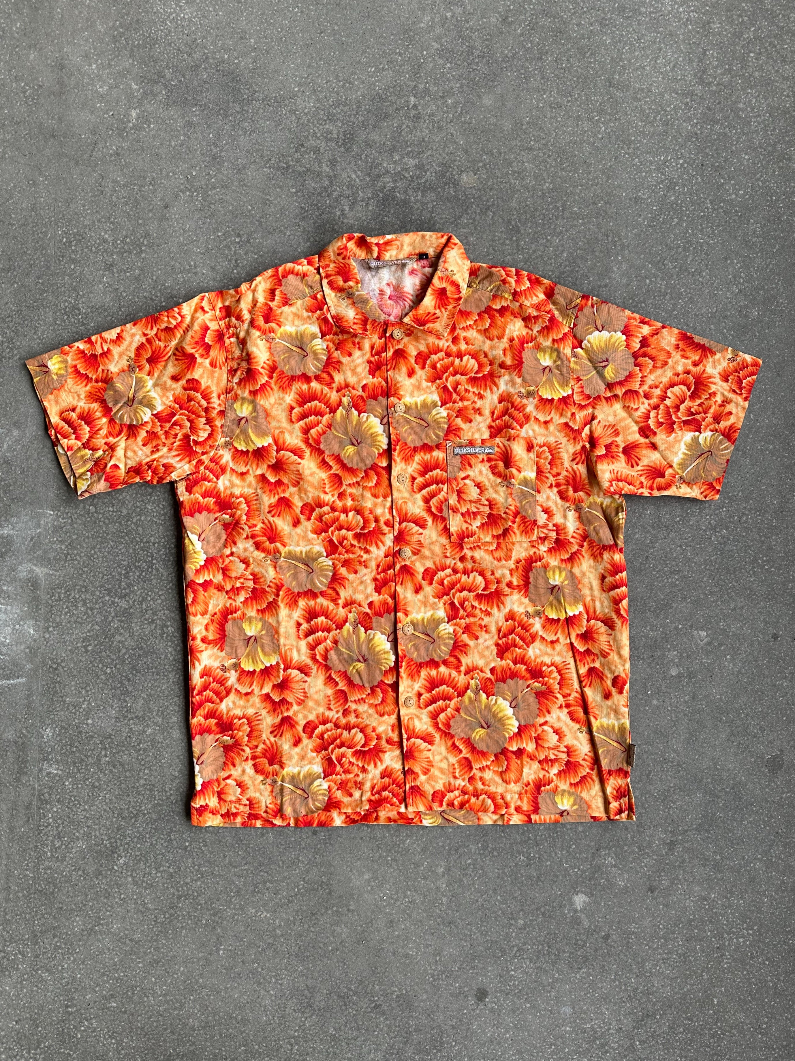 Vintage Quiksilver Aloha Shirt - Medium