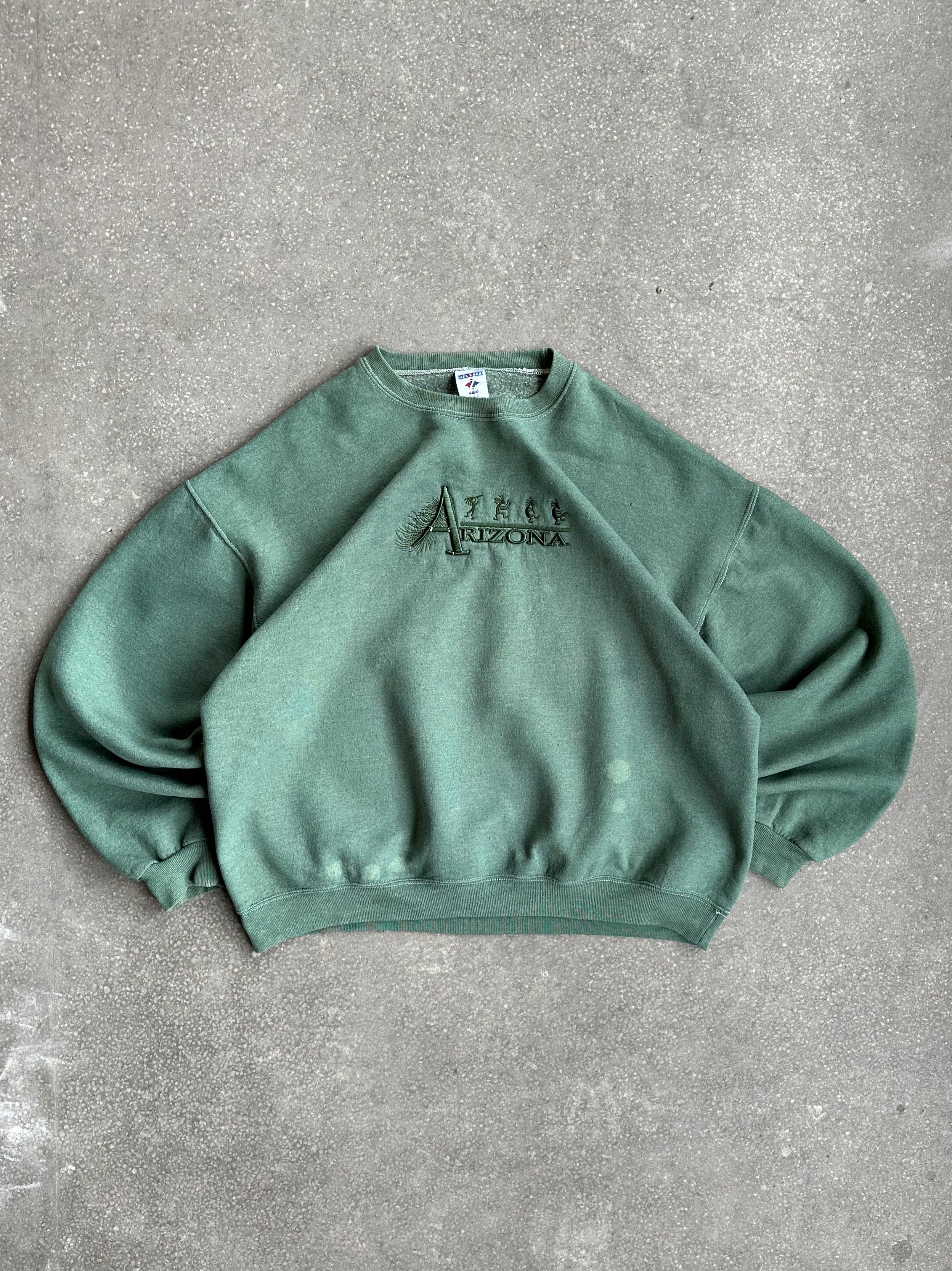 Vintage Arizona Jerzees Crewneck - Large