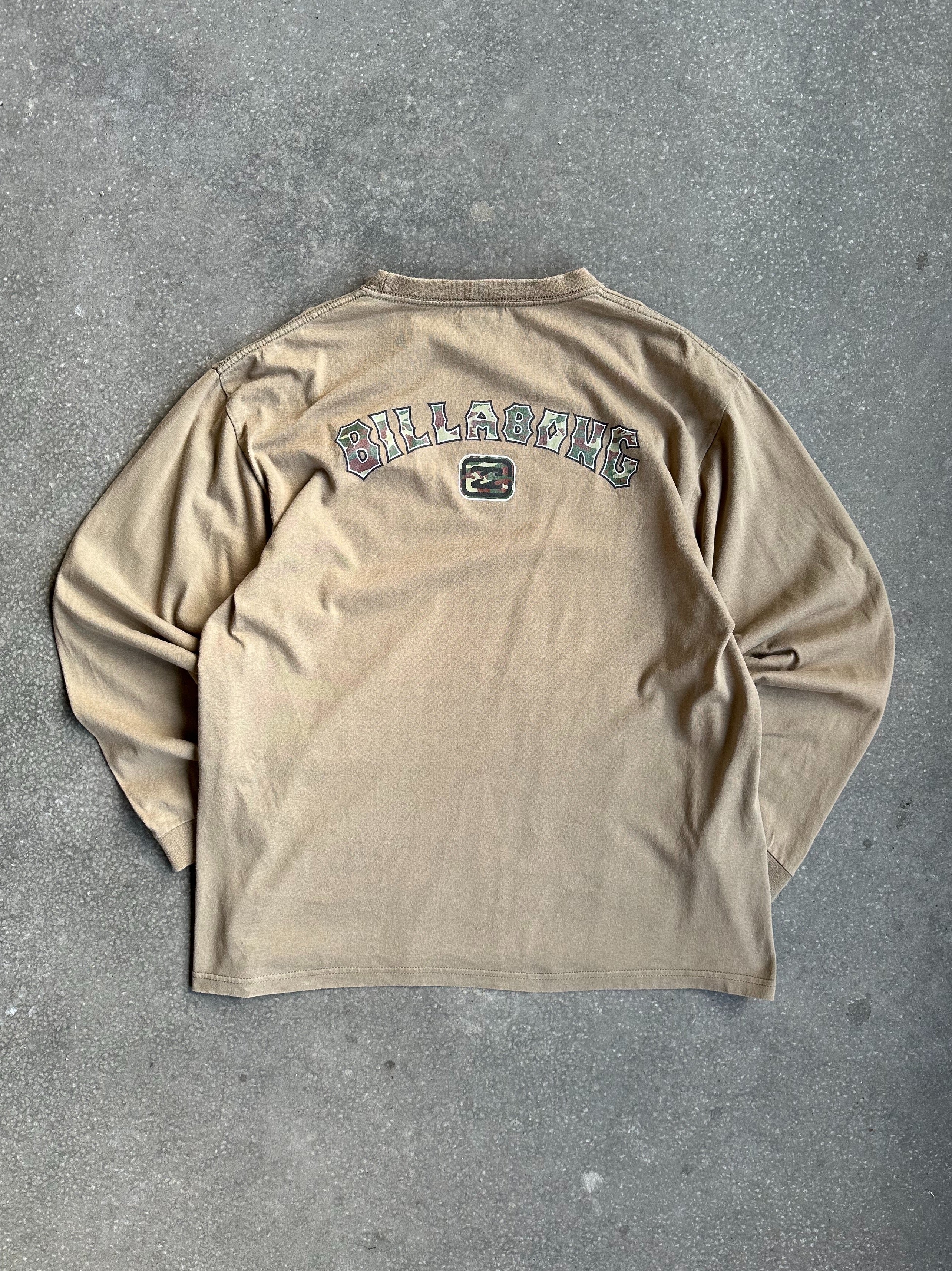 Vintage Single Stitch Billabong Longsleeve Tee - Medium
