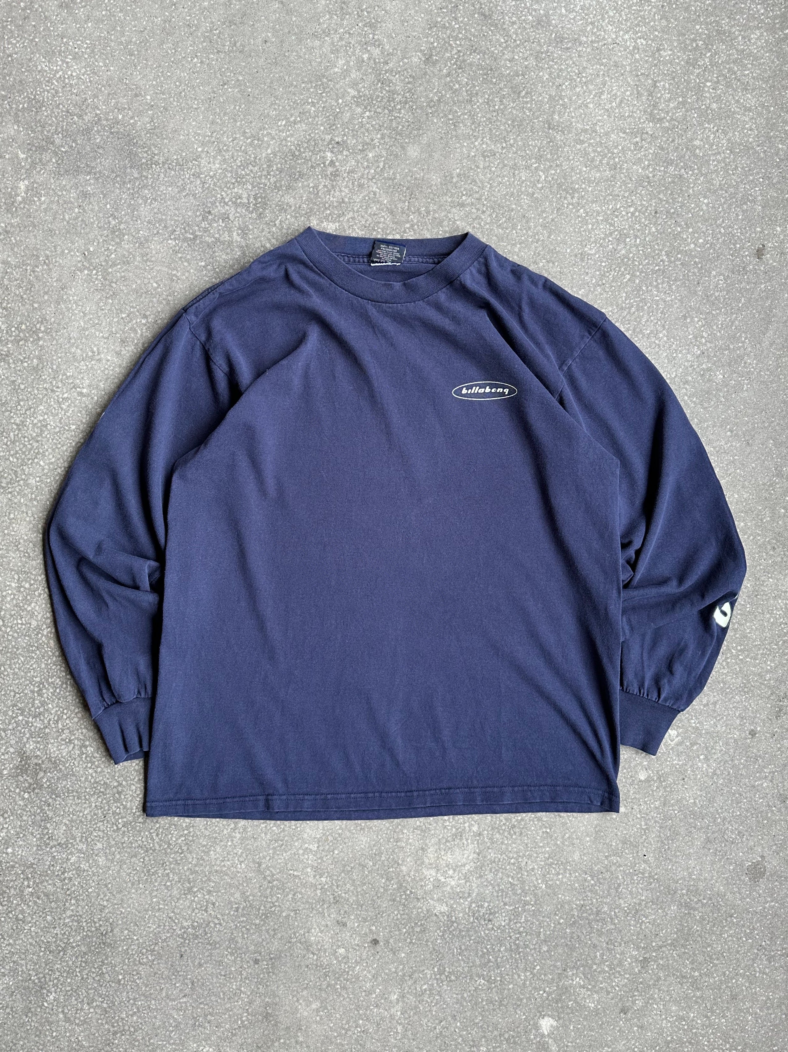 Vintage Single Stitched Made in USA Billabong Longsleeve Tee - Large