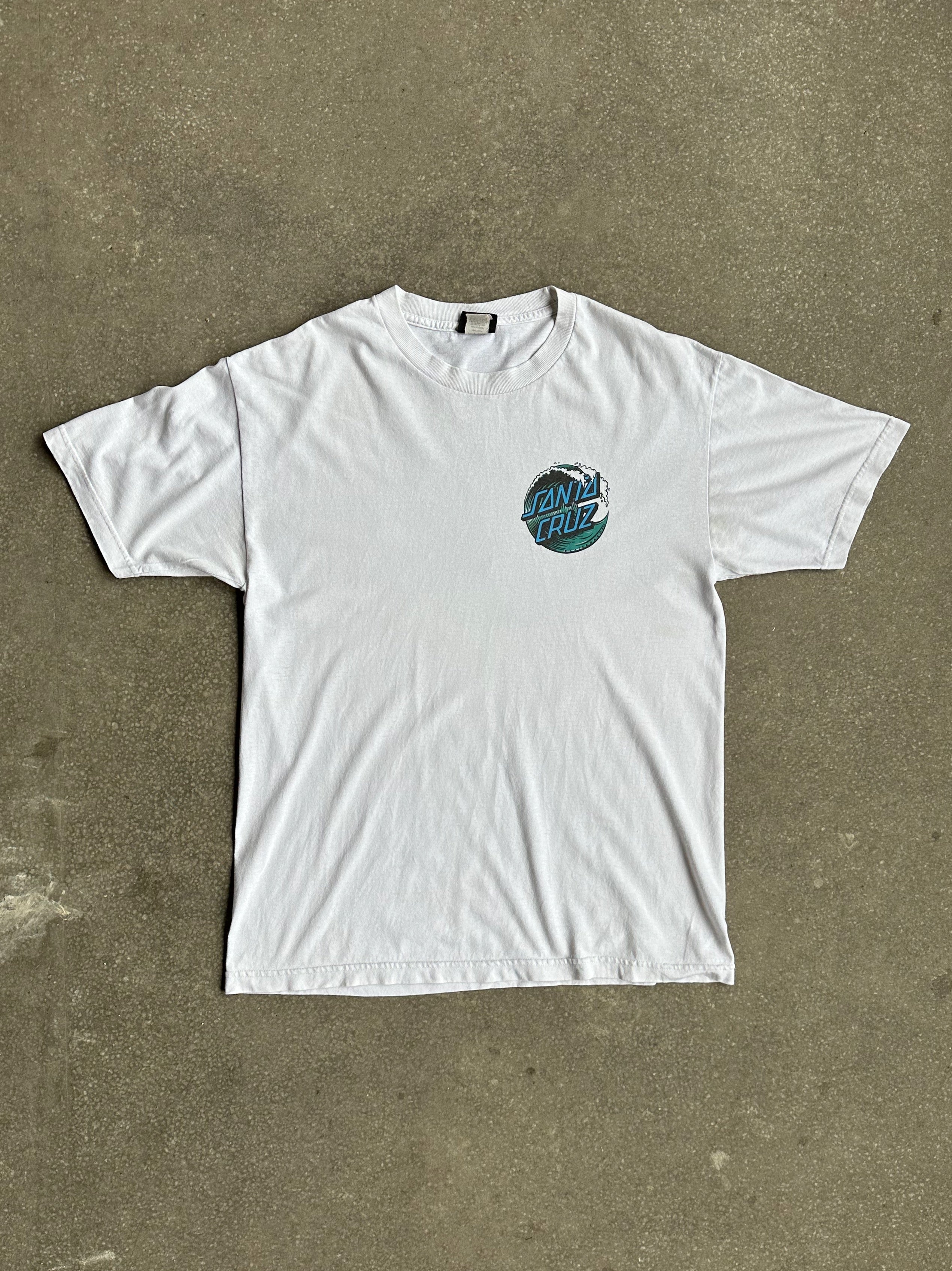 Vintage Single Stitched Santa Cruz Tee - Large