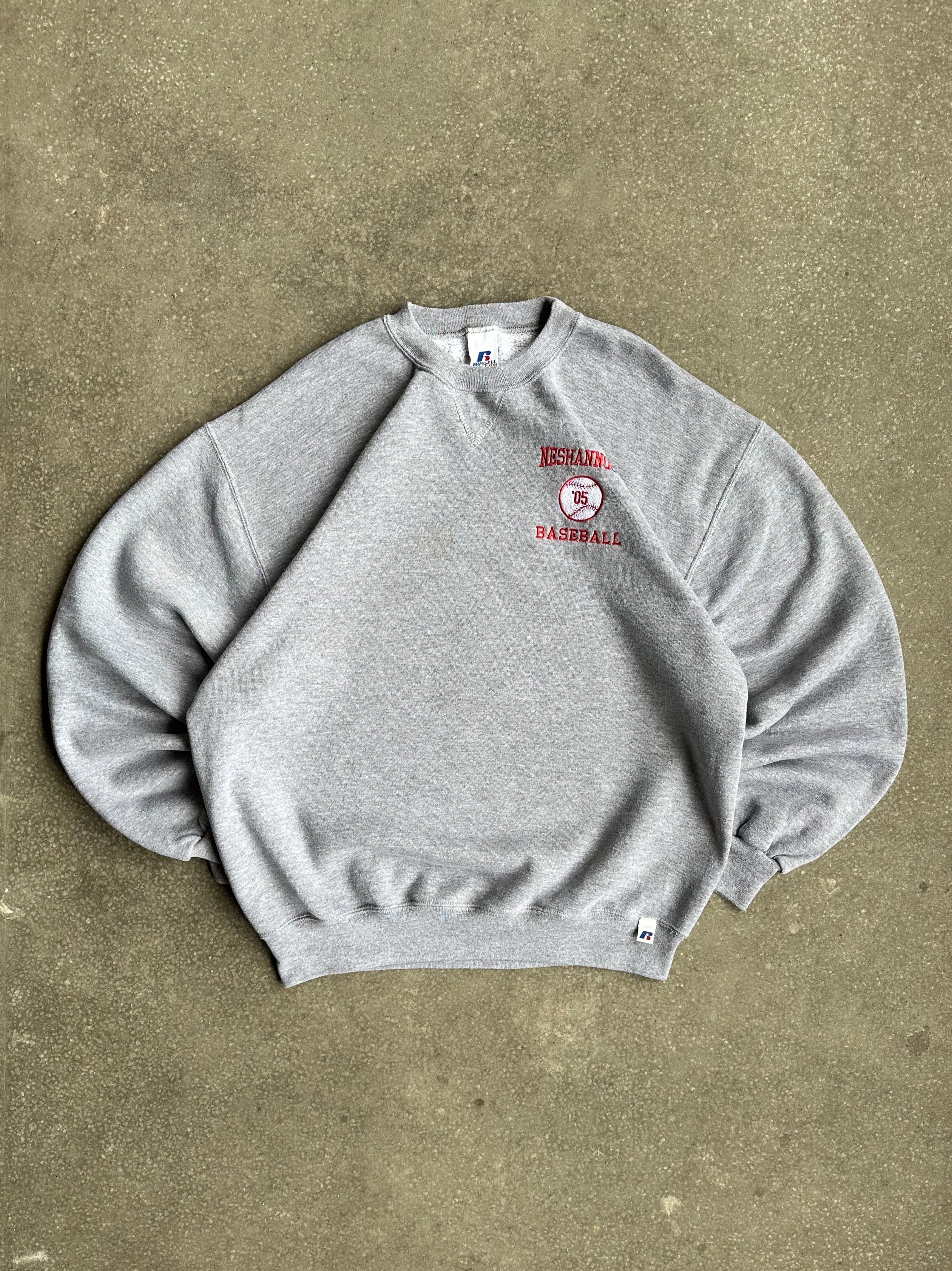 Vintage Russell Neshannock '05 Baseball Crewneck - Large