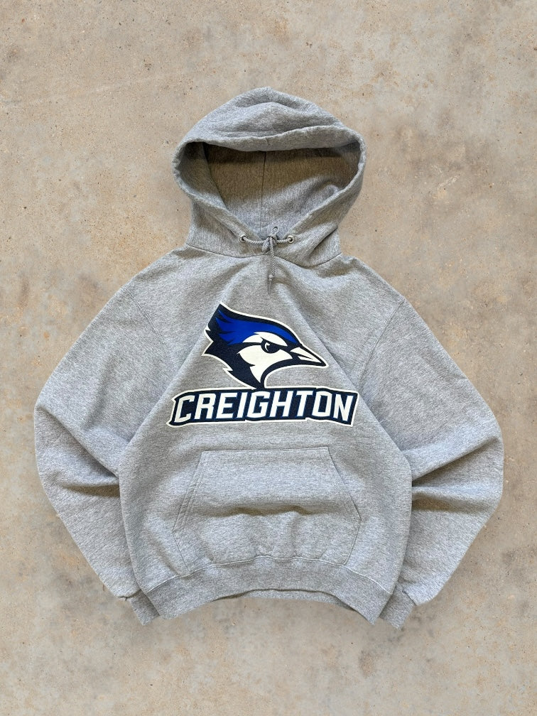 Vintage Russell Creighton University Champion Hoodie - Small