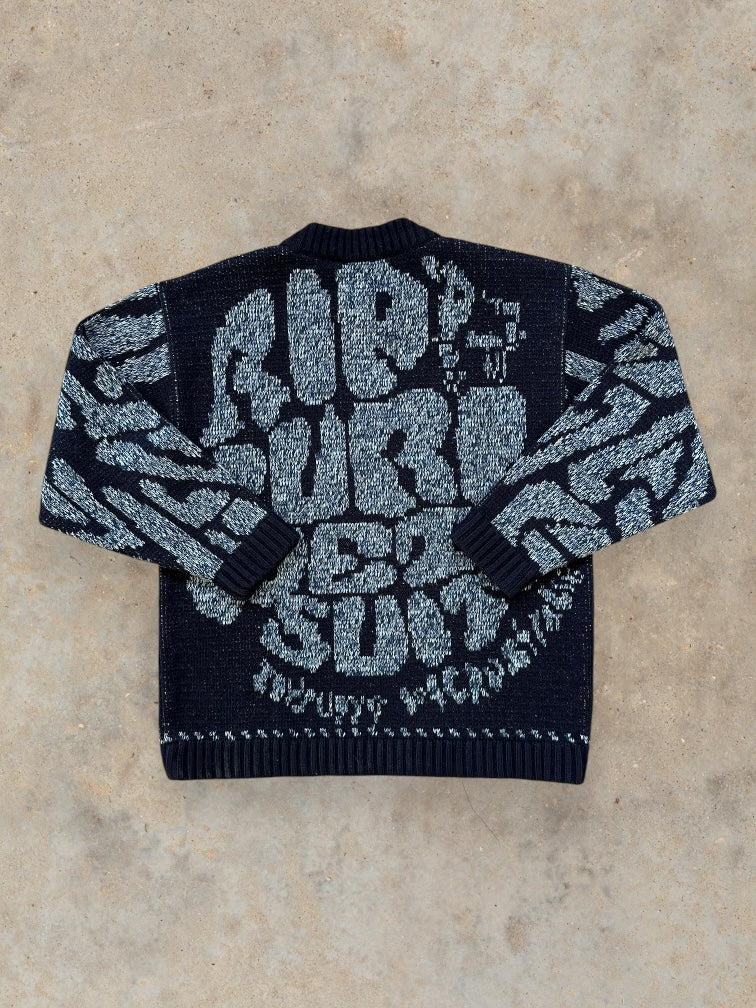 Vintage Rip Curl Knitted Sweater - Extra Small