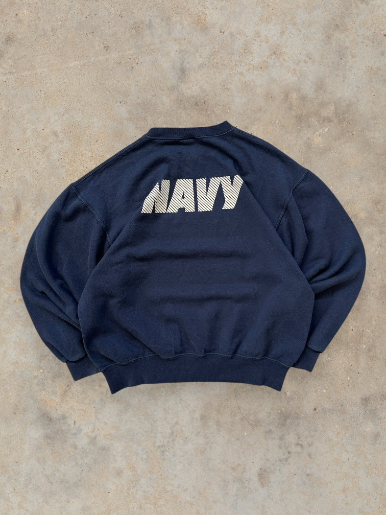 Vintage Made in USA US Navy Crewneck Sweater - Medium