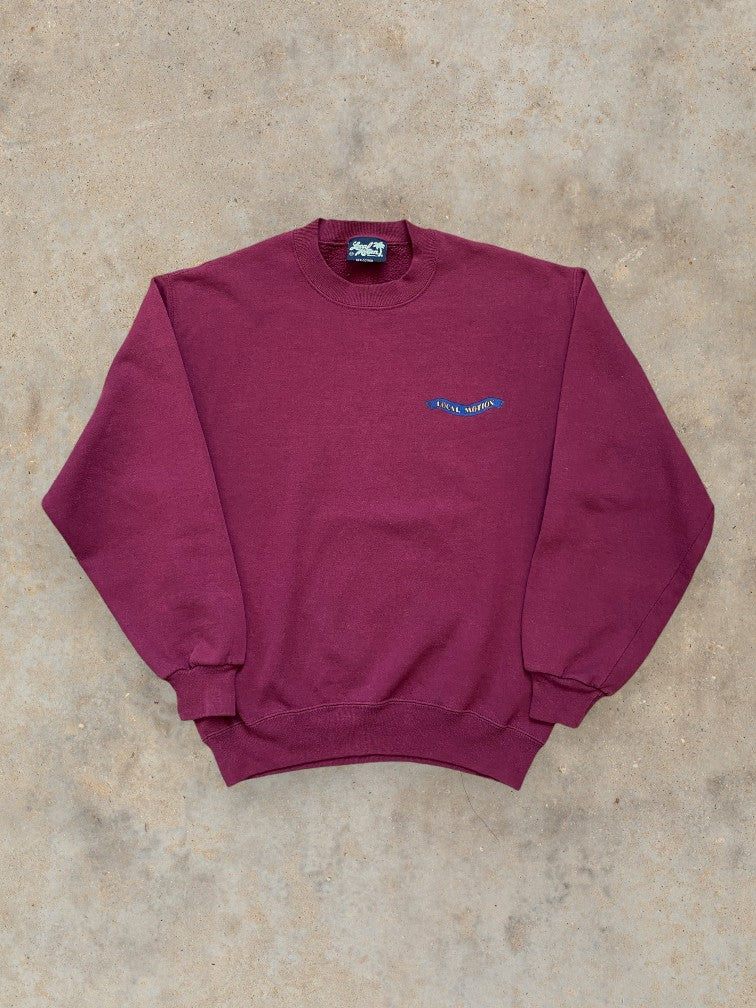 RARE 90s Vintage Local Motion Crewneck - Medium