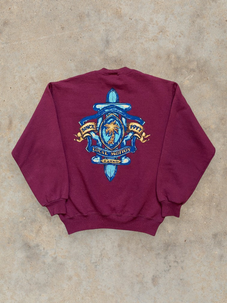 RARE 90s Vintage Local Motion Crewneck - Medium
